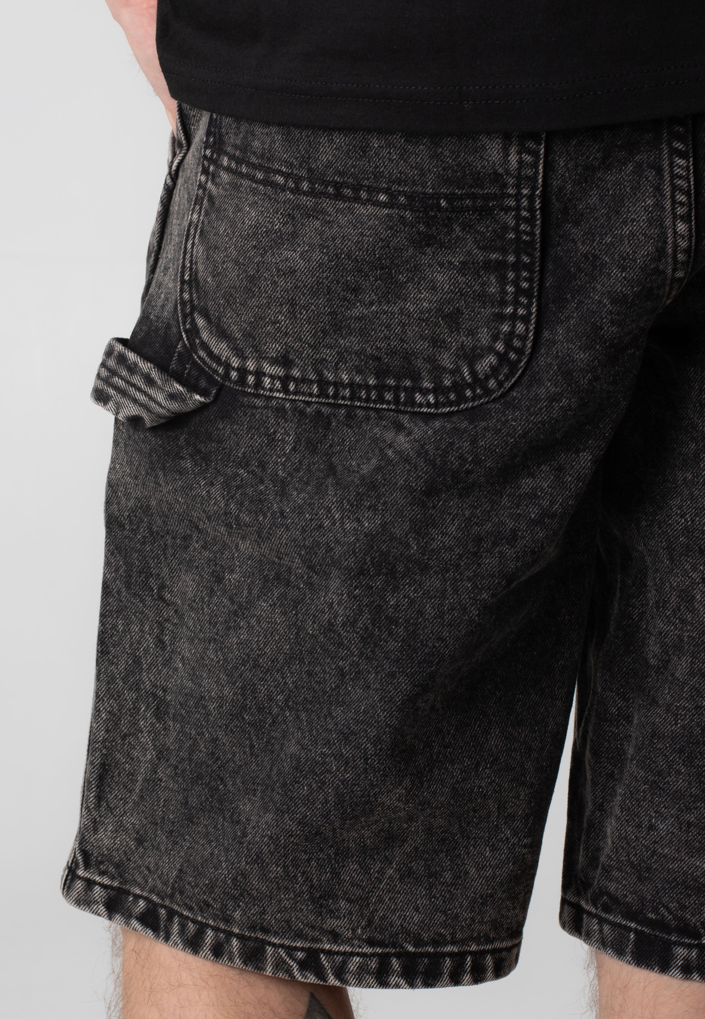 Vans - Drill Chore Loose Stonewash Black - Shorts | Men-Image
