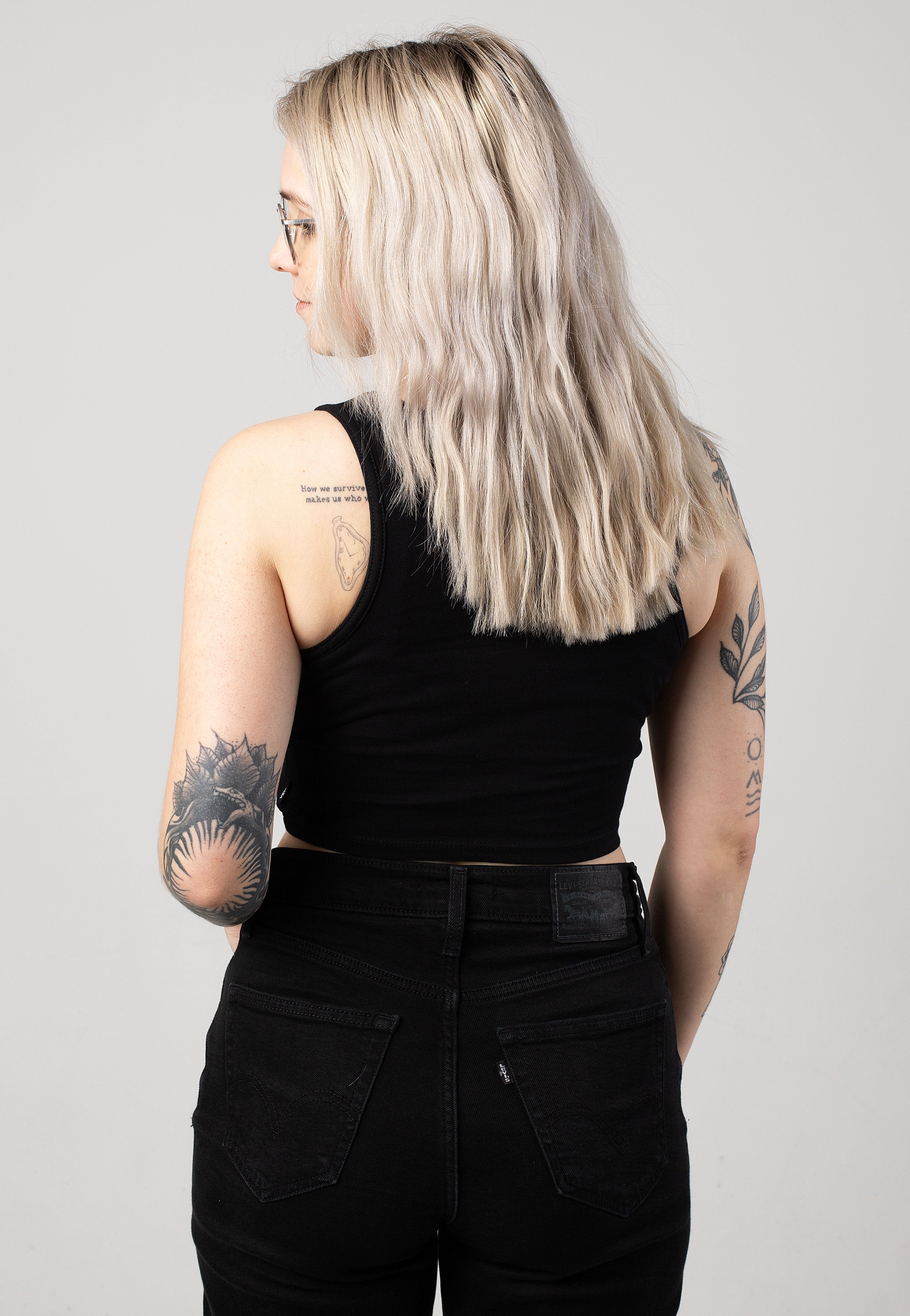 Vans - Flaminghost Fitted Black - Tank | Women-Image