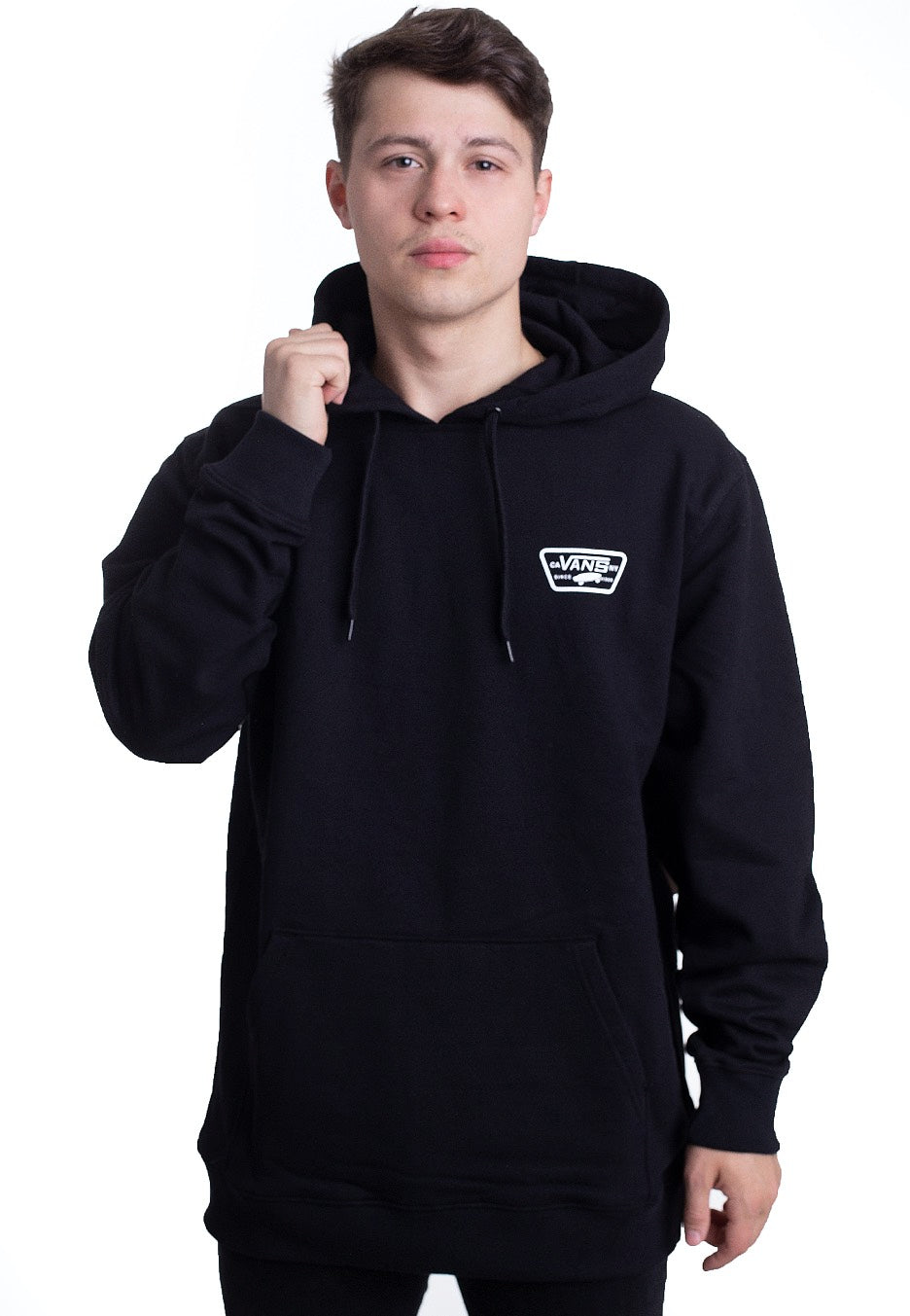 Vans - Full Patched PO II Black - Hoodie | Men-Image