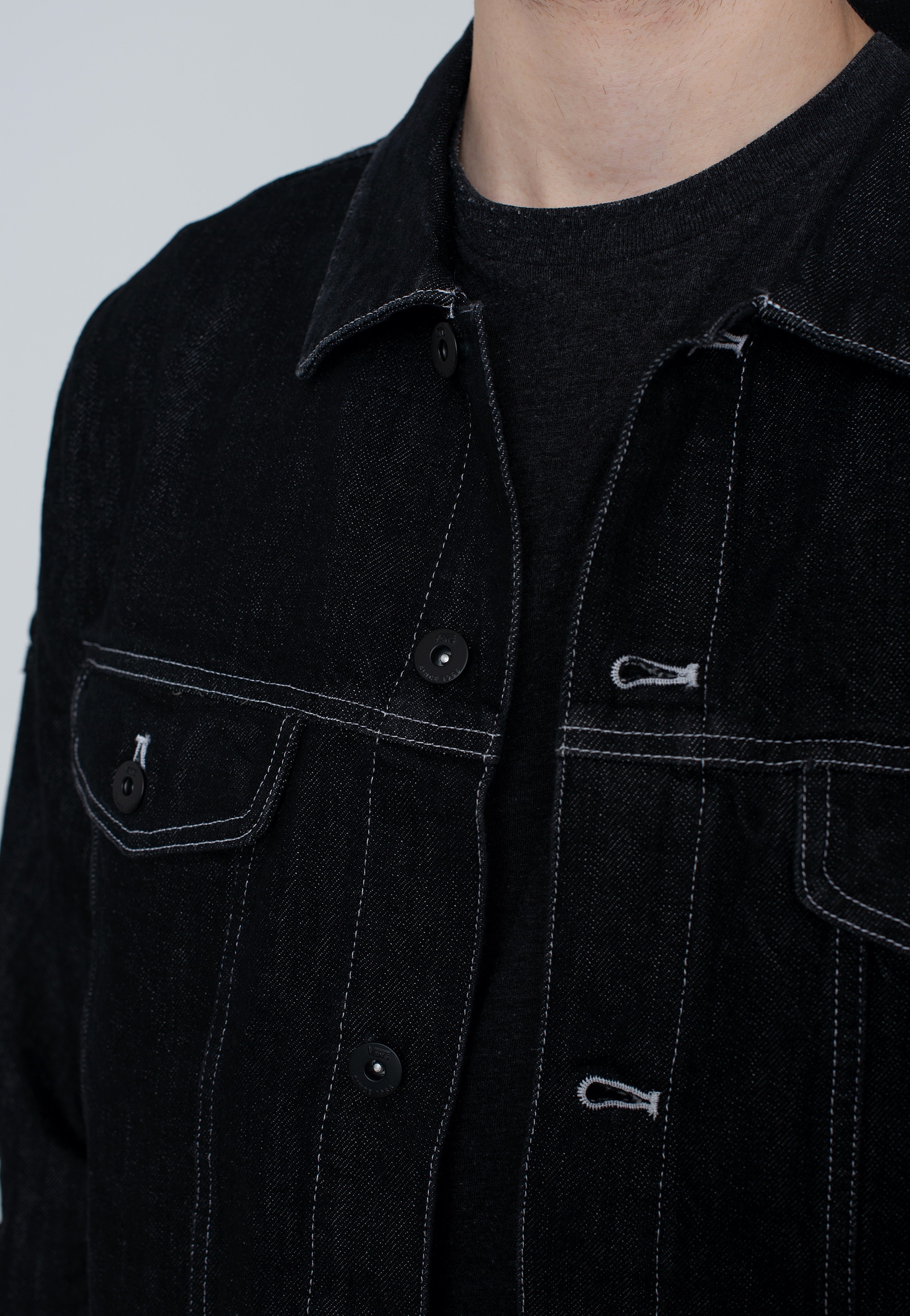 Vans x Stranger Things - HFC Jean Black - Jacket | Men-Image