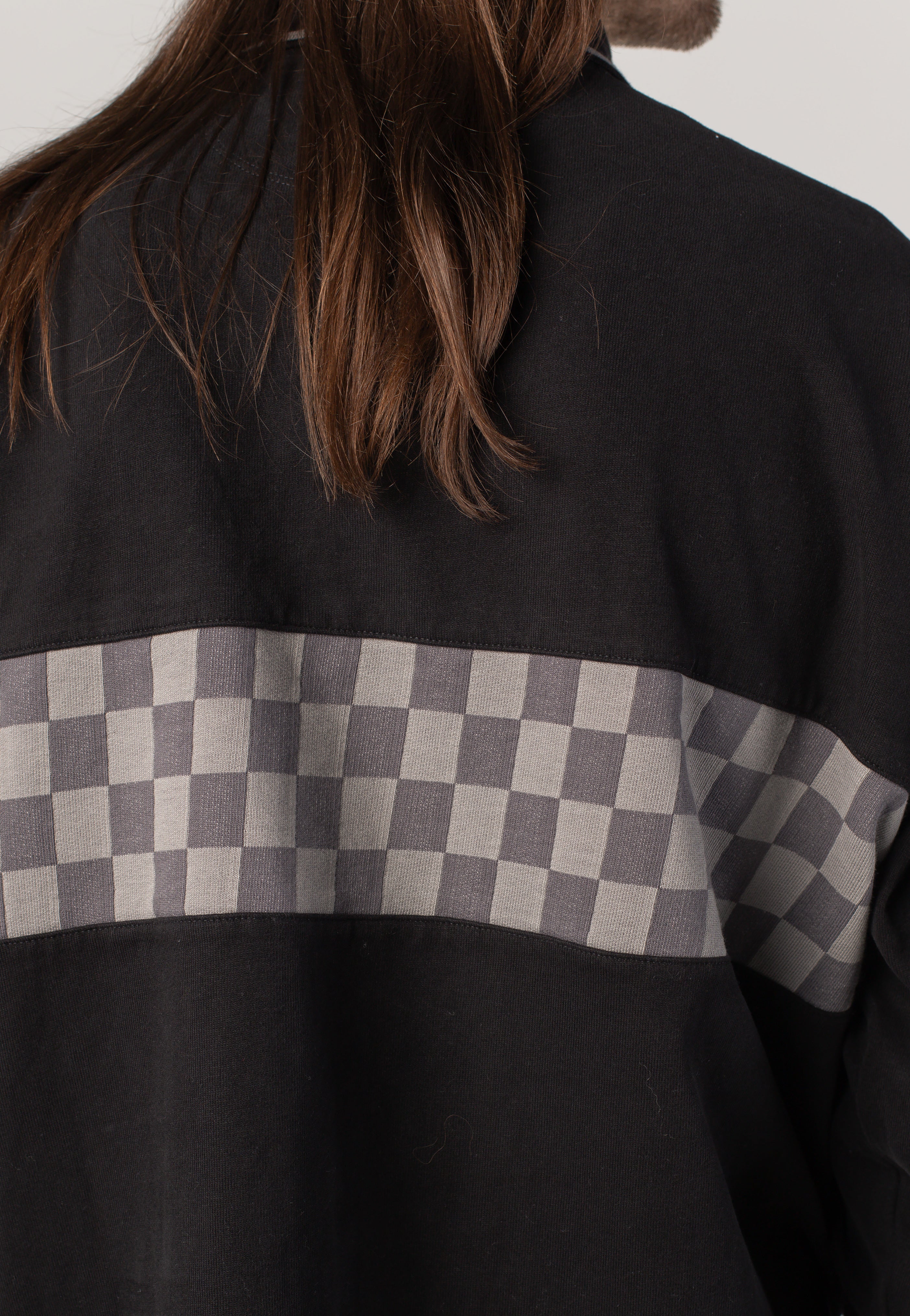 Vans - Medford Checkerboard Black - Longsleeve | Men-Image
