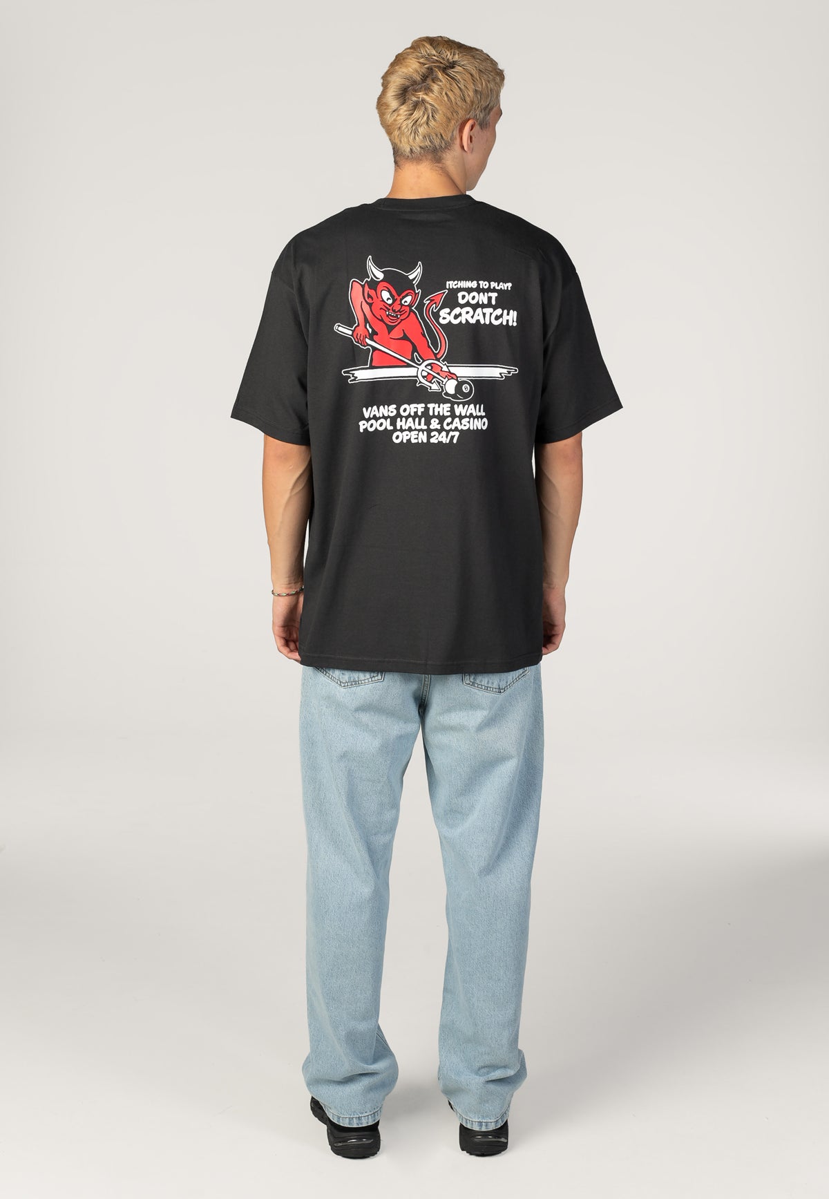 Vans - Old Scratch Black - T-Shirt | Men-Image