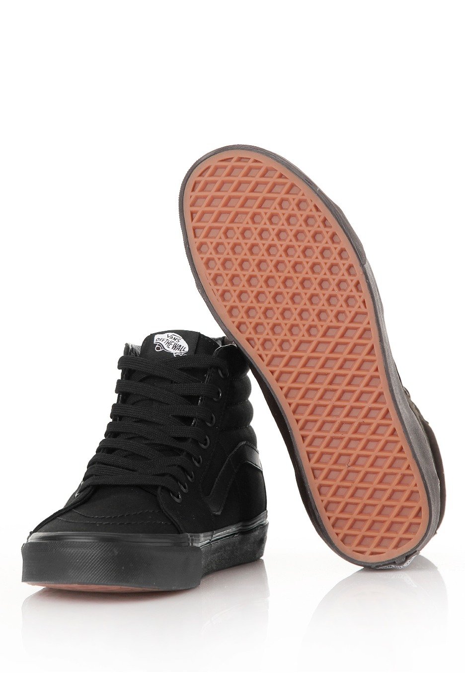 Vans - Sk8-Hi Black/Black/Black - Girl Shoes