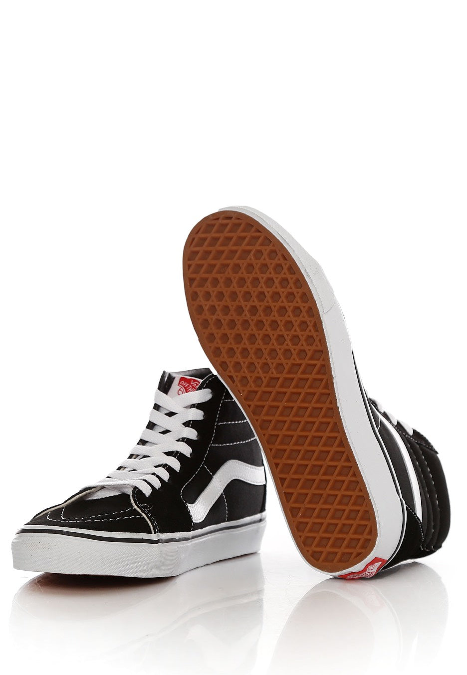 Vans - Sk8-Hi Black/Black/White - Shoes | Neutral-Image