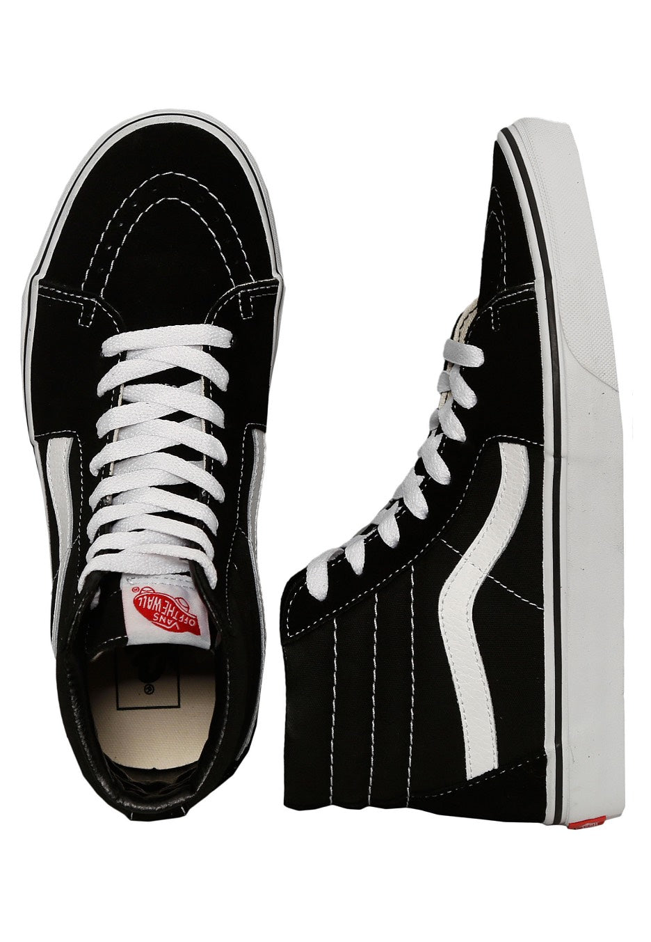 Vans - Sk8-Hi Black/Black/White - Shoes | Neutral-Image