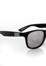 Vans - Spicoli 4 Shades Matte Black/Silver Mirror - Sunglasses