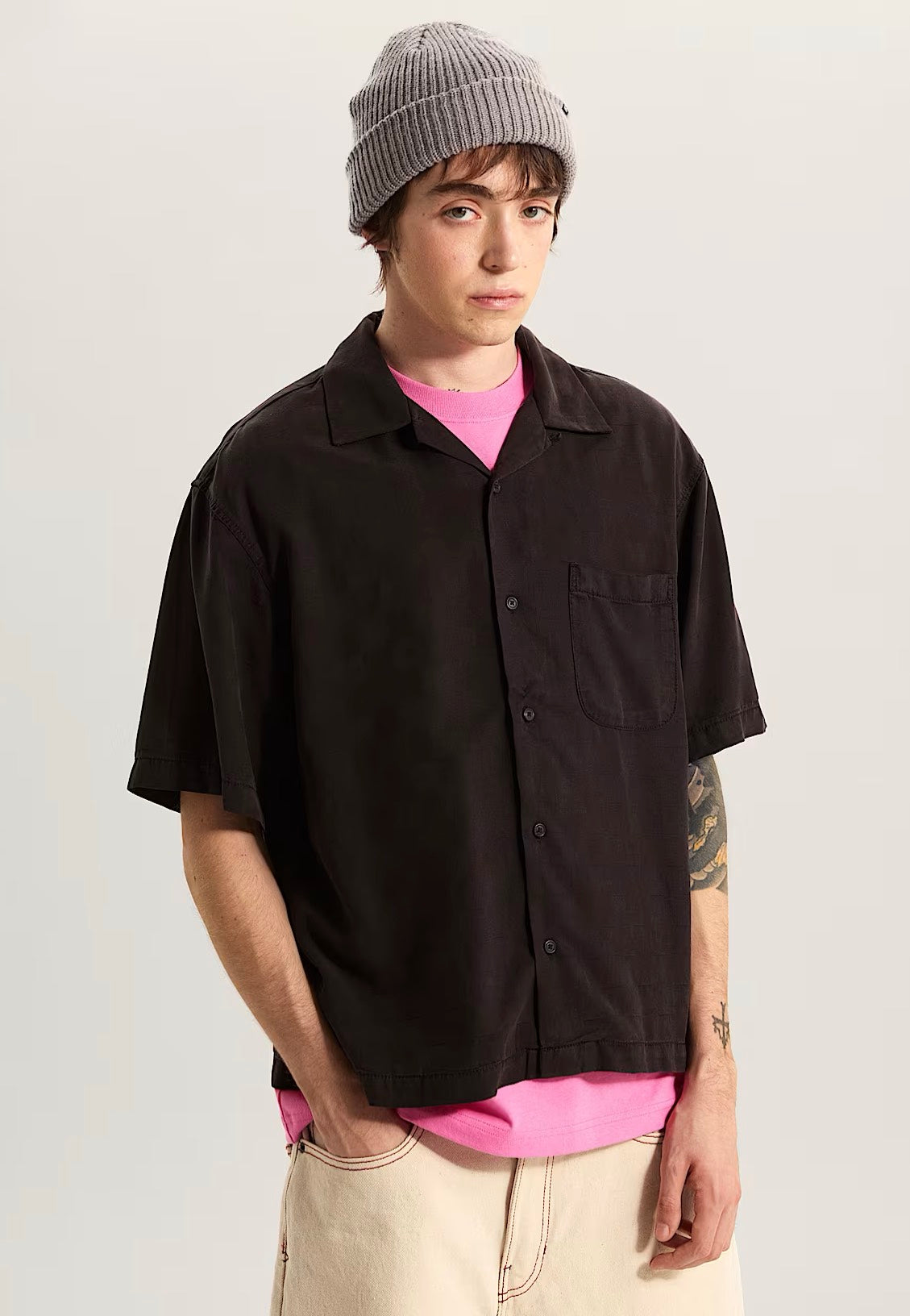vans dress shirts Vans Market Print Shirt