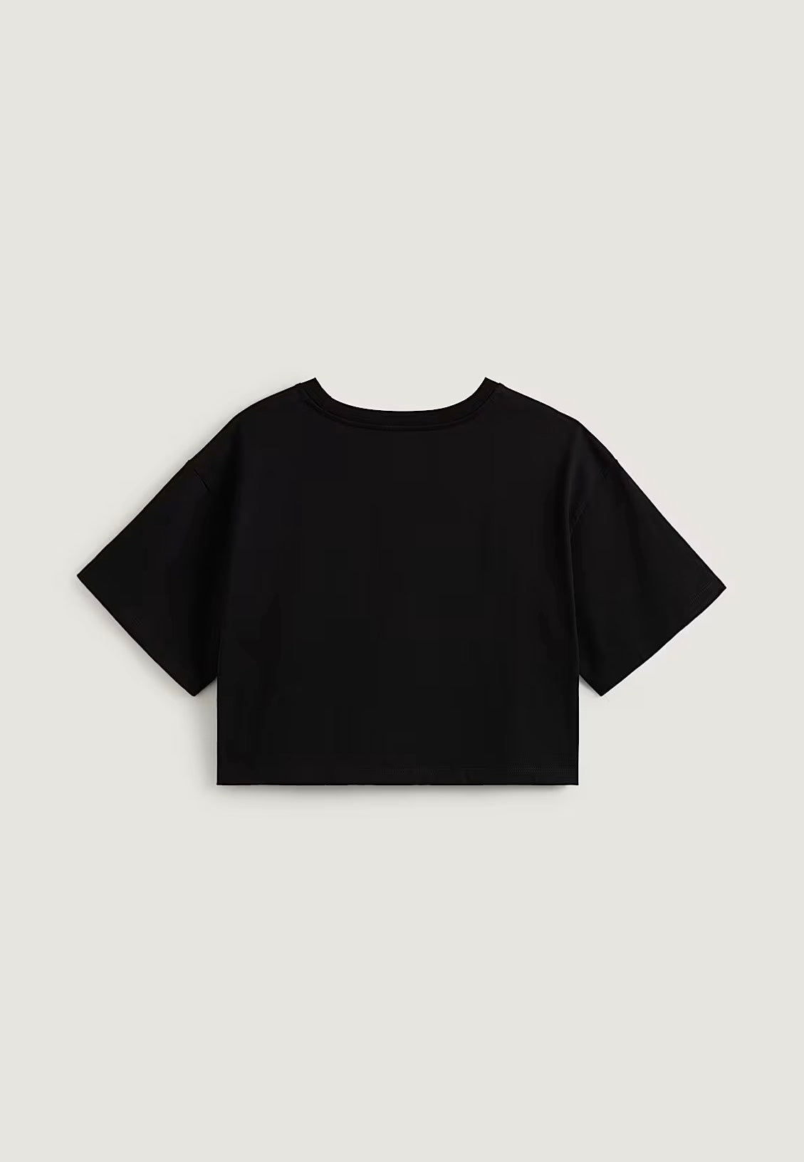 Vans - W Salton Relax Crop Black - T-Shirt | Women-Image