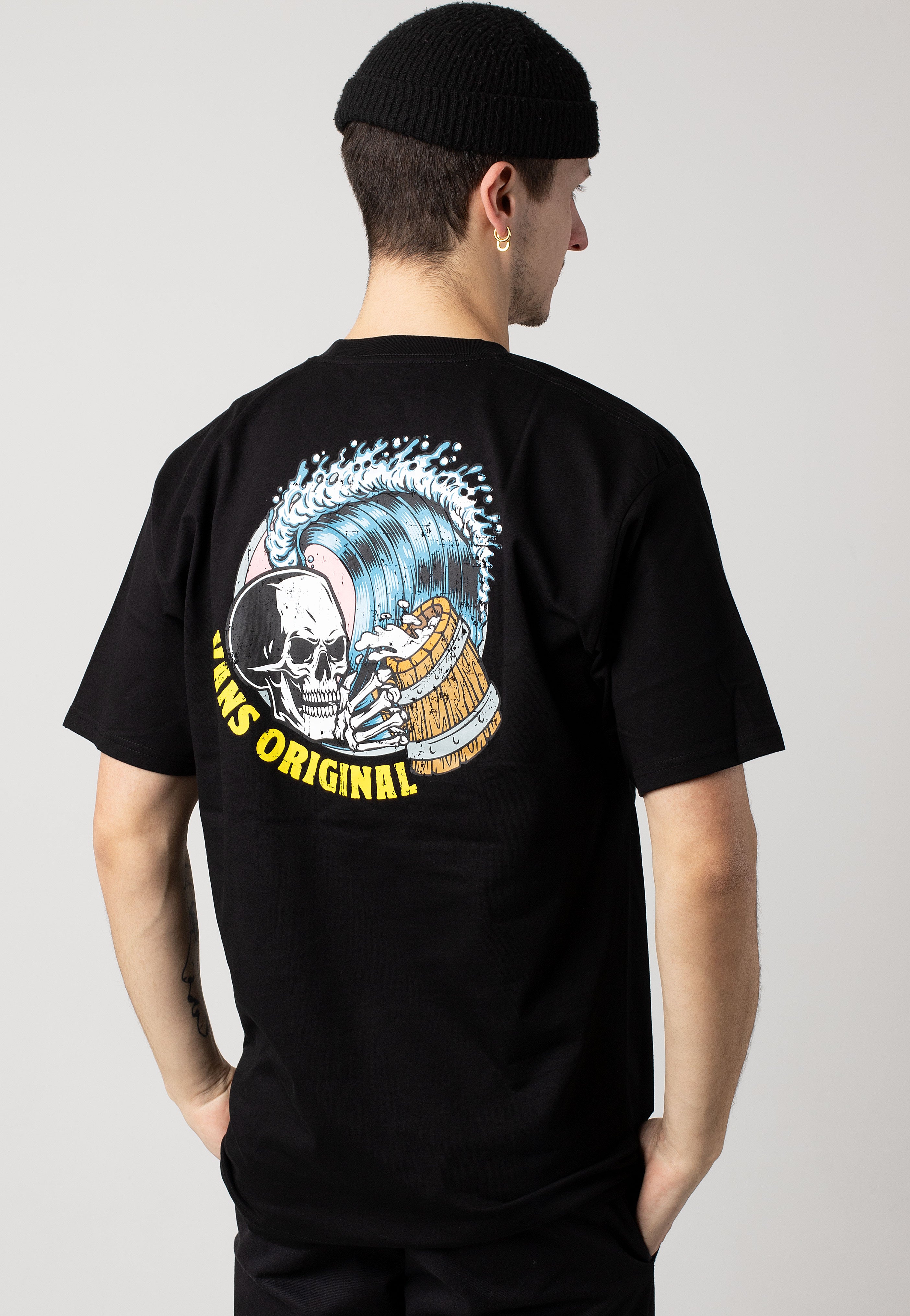 Vans - Wave Cheers Black - T-Shirt | Men-Image