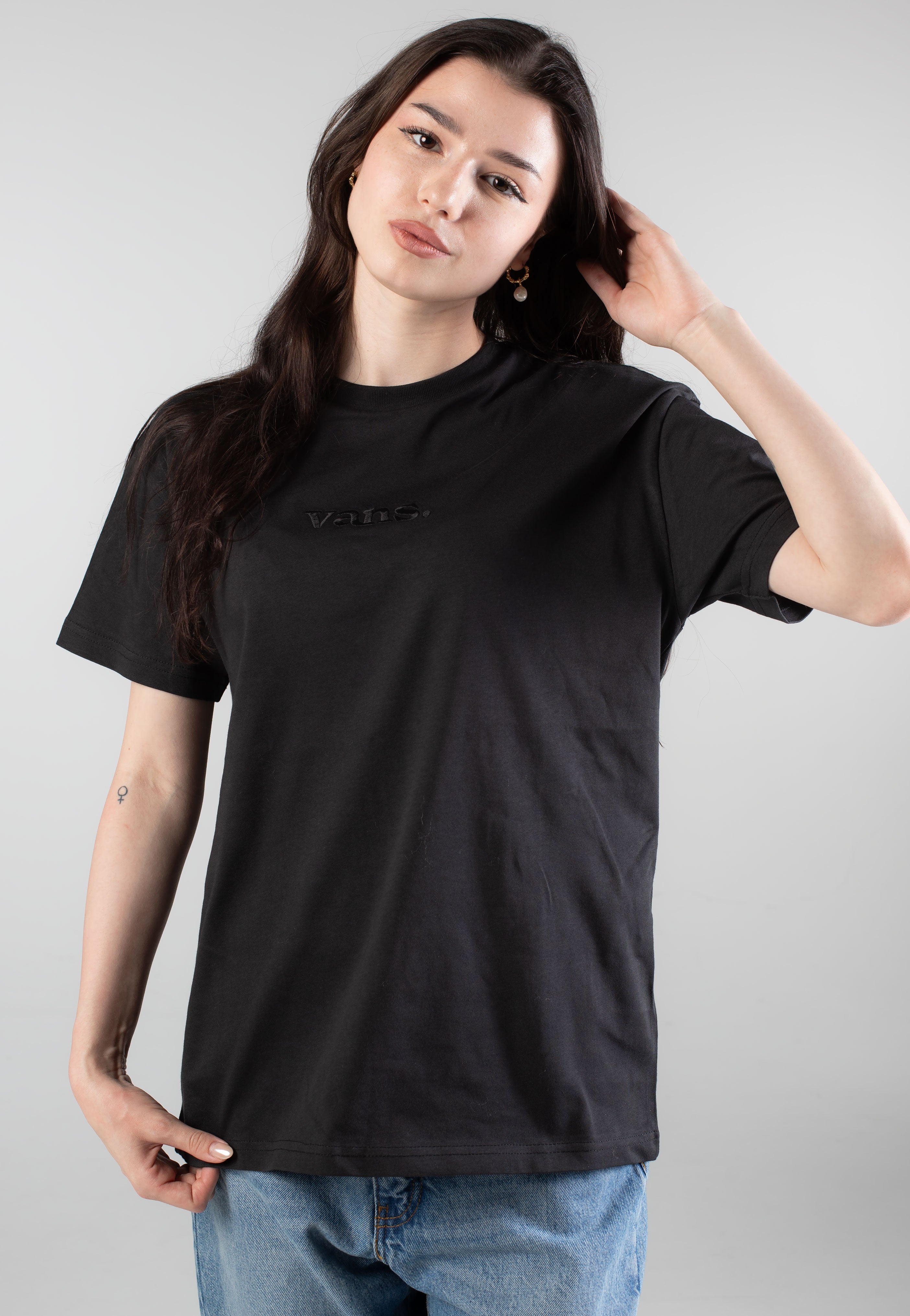 Vans - W Essential Os Black - T-Shirt | Women-Image