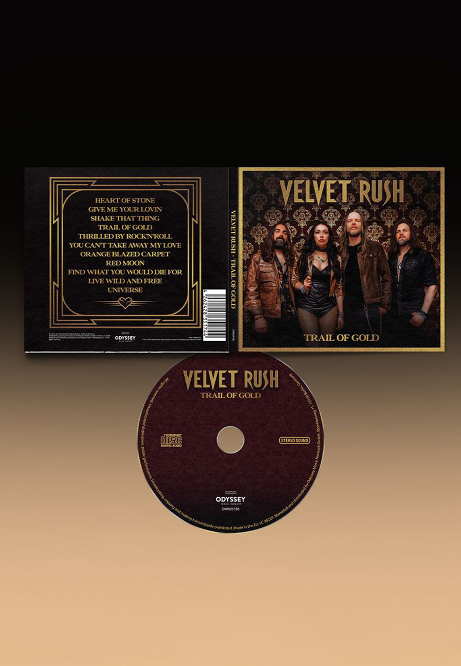 Velvet Rush Trail Of Gold Digi CD