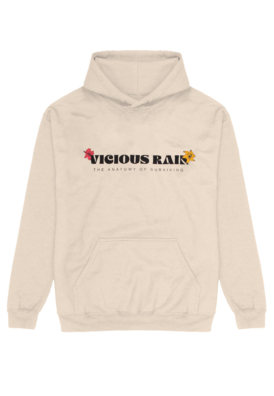 Vicious Rain - The Anatomy Of Surviving Vanilla Milkshake - Hoodie | Neutral-Image