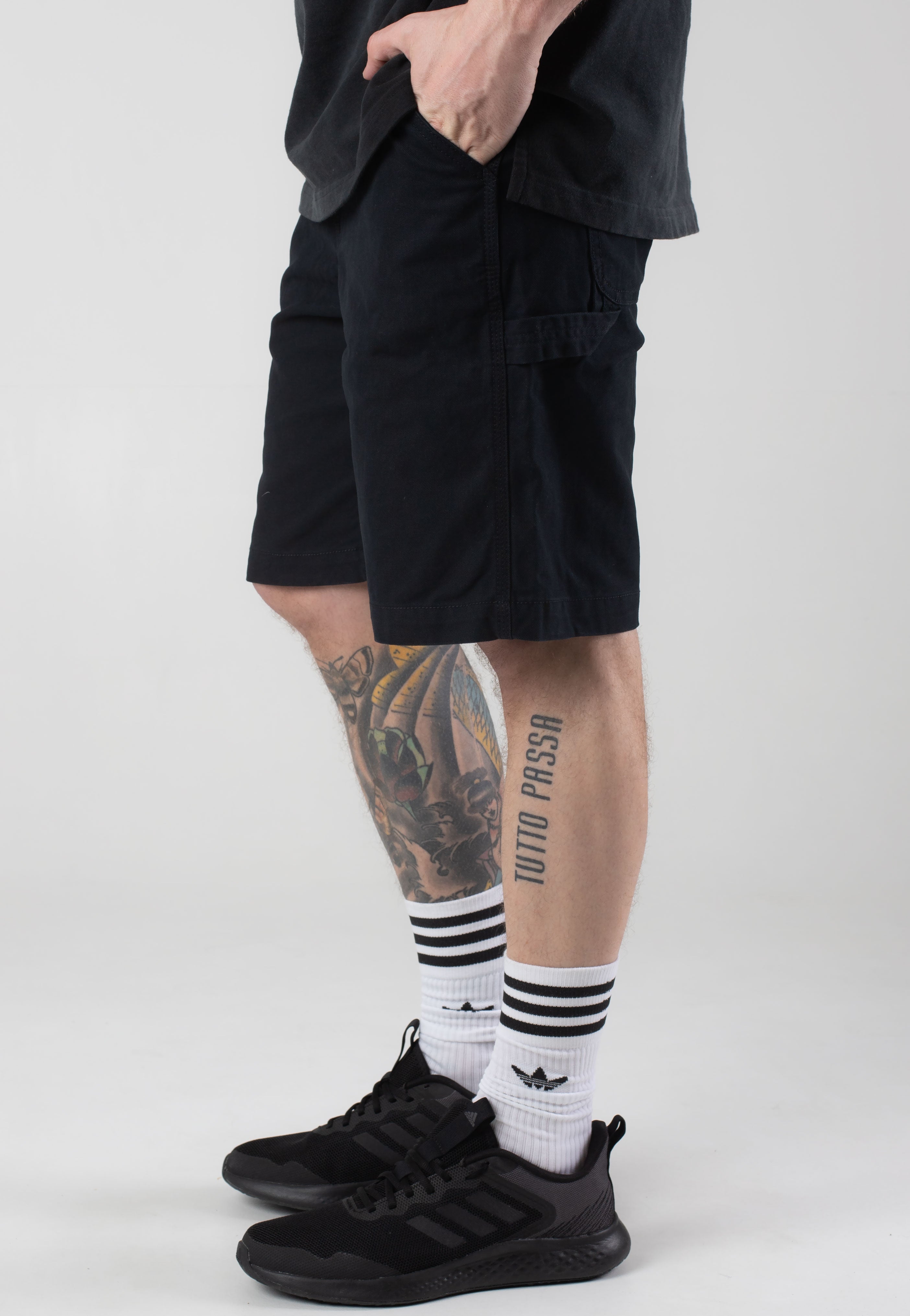 Vintage Industries - Dayton Black - Shorts | Men-Image