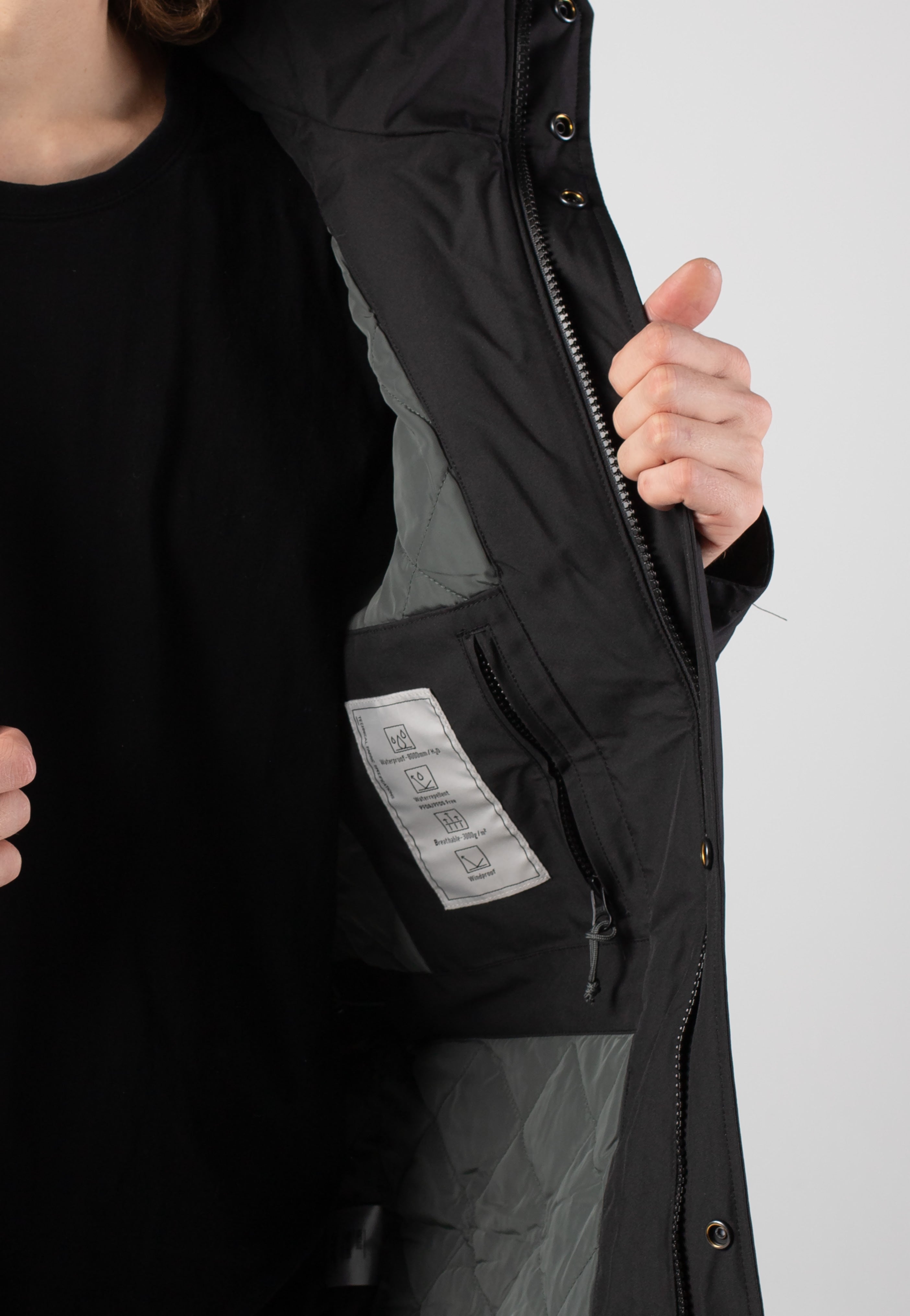 Vintage Industries - Kendall Black - Jacket | Men-Image