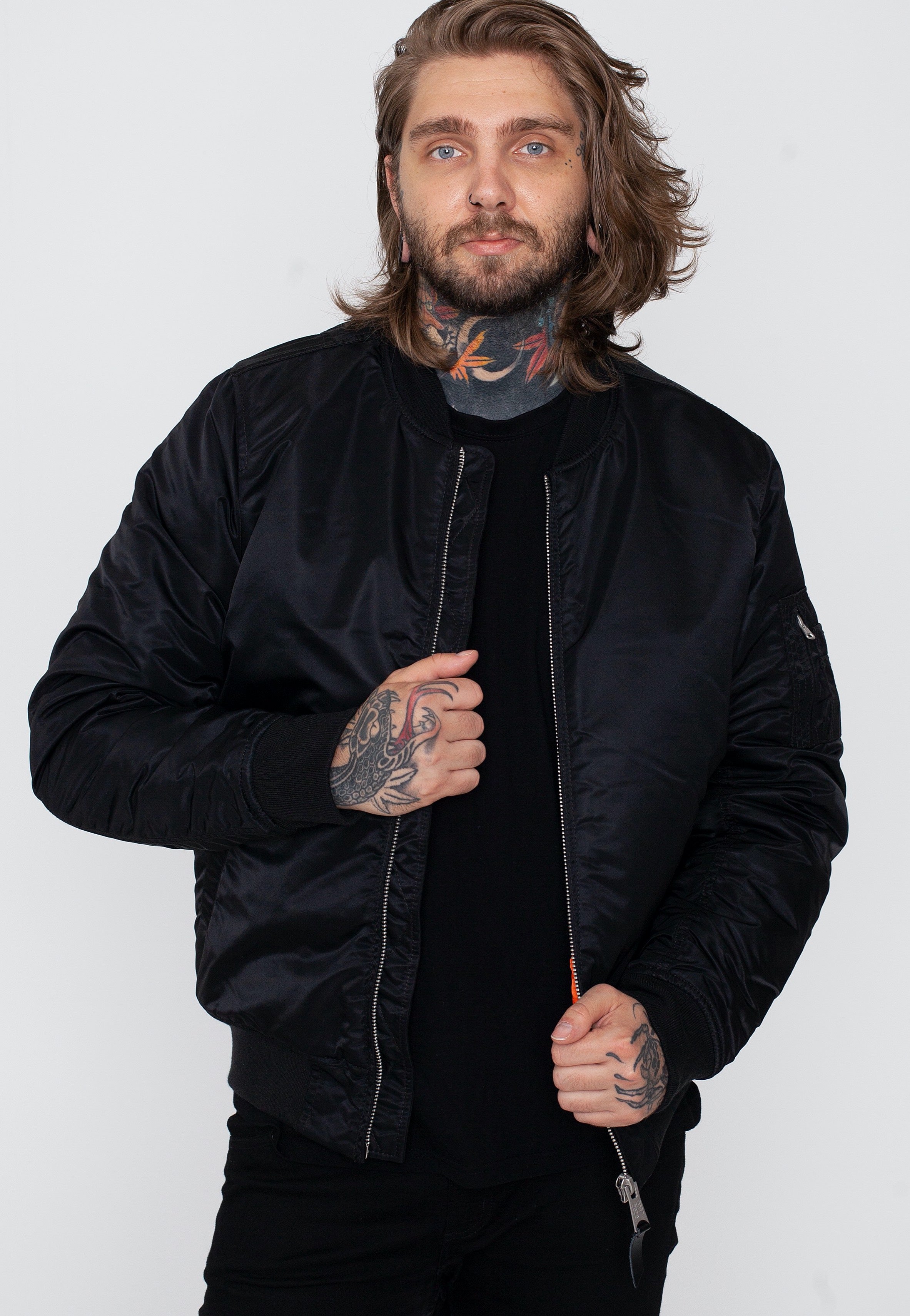 Vintage Industries - Westford Ma1 Black - Jacket | Nuclear Blast