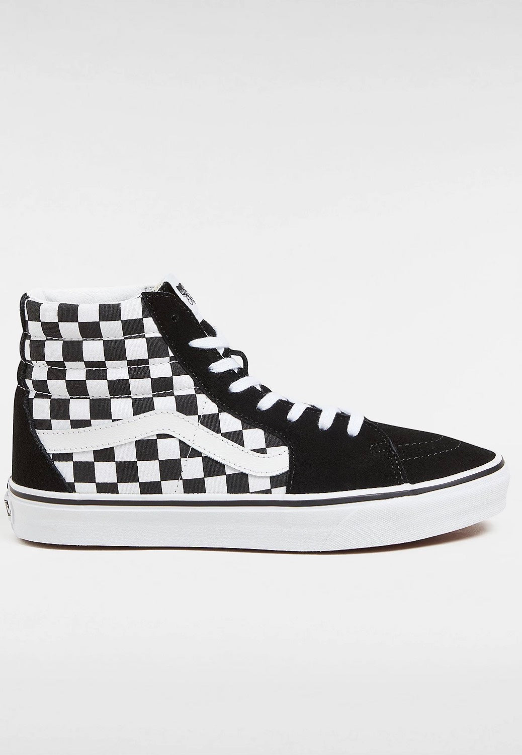 Checkered Vans High Top Black White Vans Vans Checkerboard Old