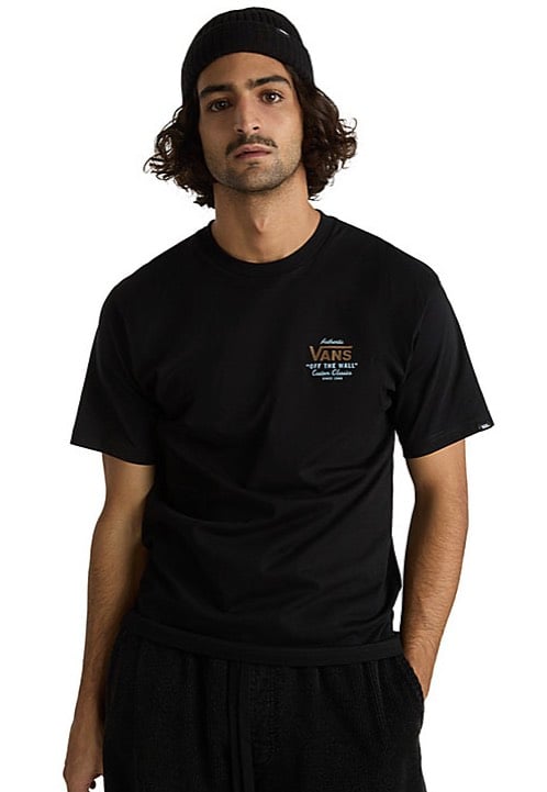 Vans - Holder St Classic Black/Antelope - T-Shirt