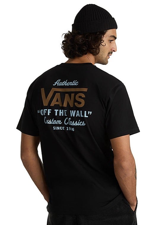 Vans - Holder St Classic Black/Antelope - T-Shirt