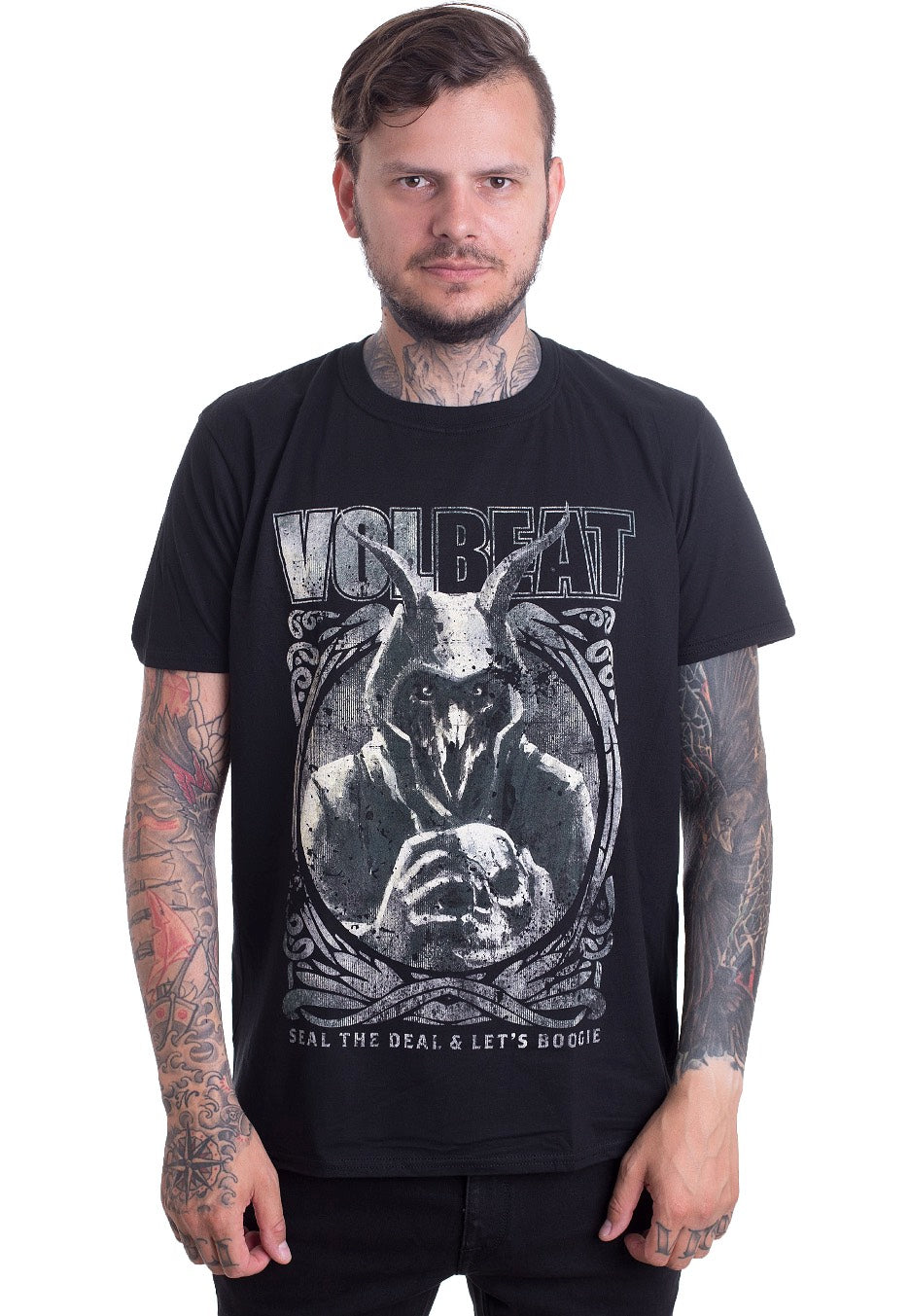 Volbeat - Goat With Skull - T-Shirt | Men-Image