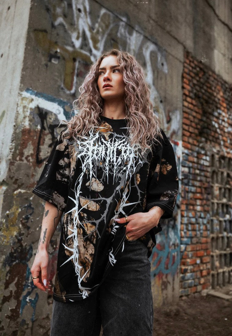 Stay Cold Apparel - Warborn Oversized Black - T-Shirt | Neutral-Image