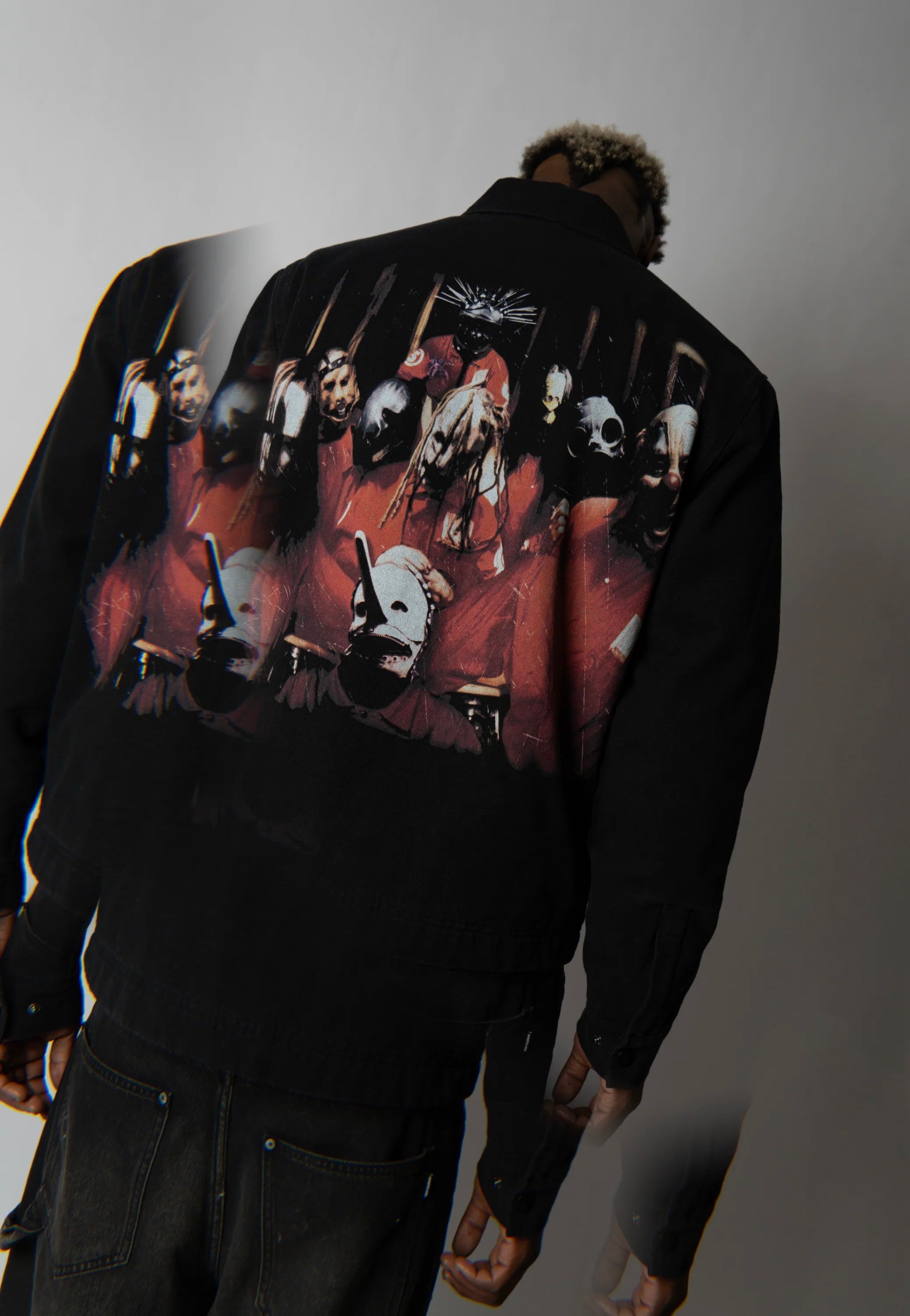 Welcome x Slipknot - Self-Titled Canvas Black - Jeans Jacket