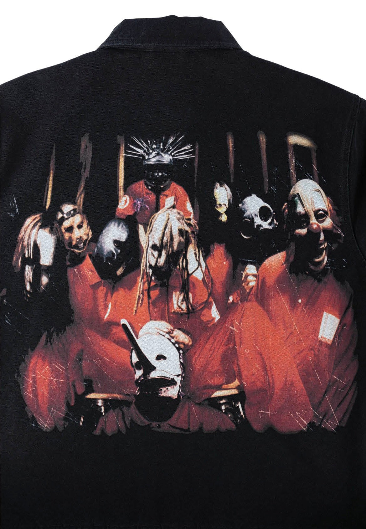 Welcome x Slipknot - Self-Titled Canvas Black - Jeans Jacket | Men-Image