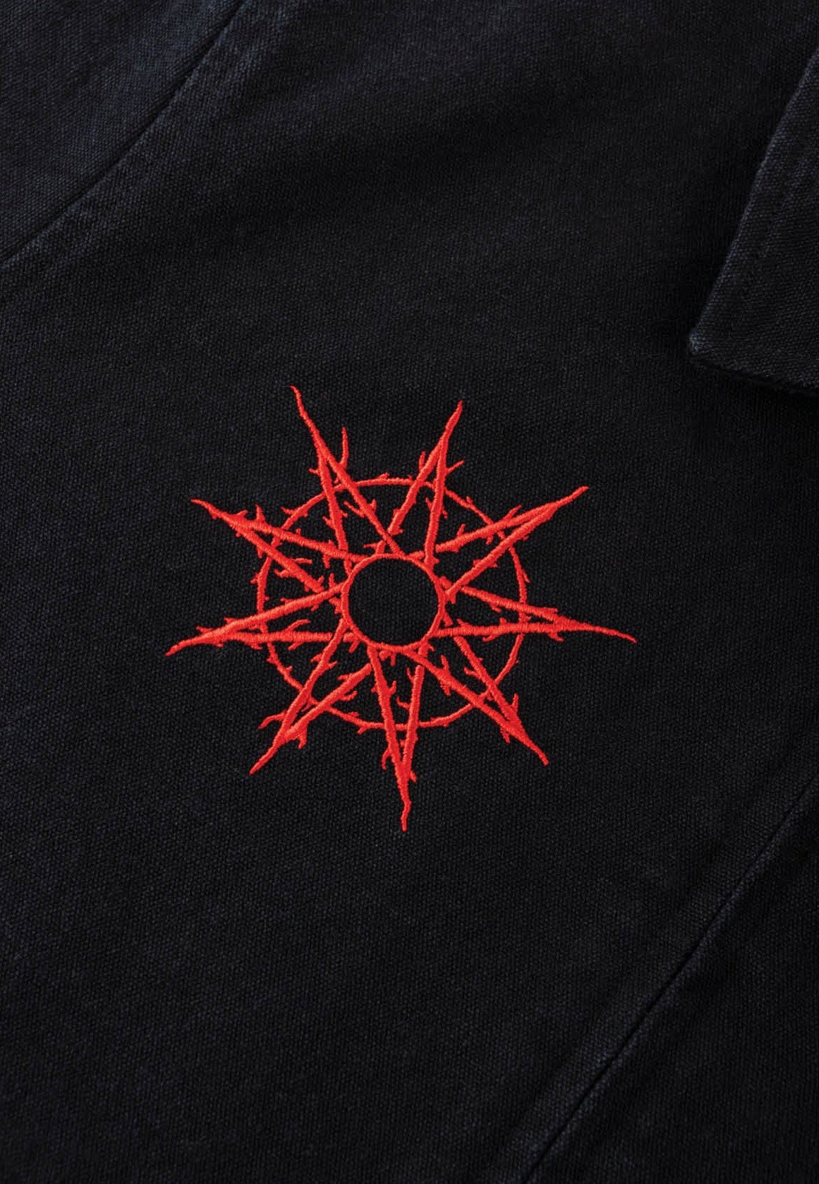 Welcome x Slipknot - Self-Titled Canvas Black - Jeans Jacket | Men-Image