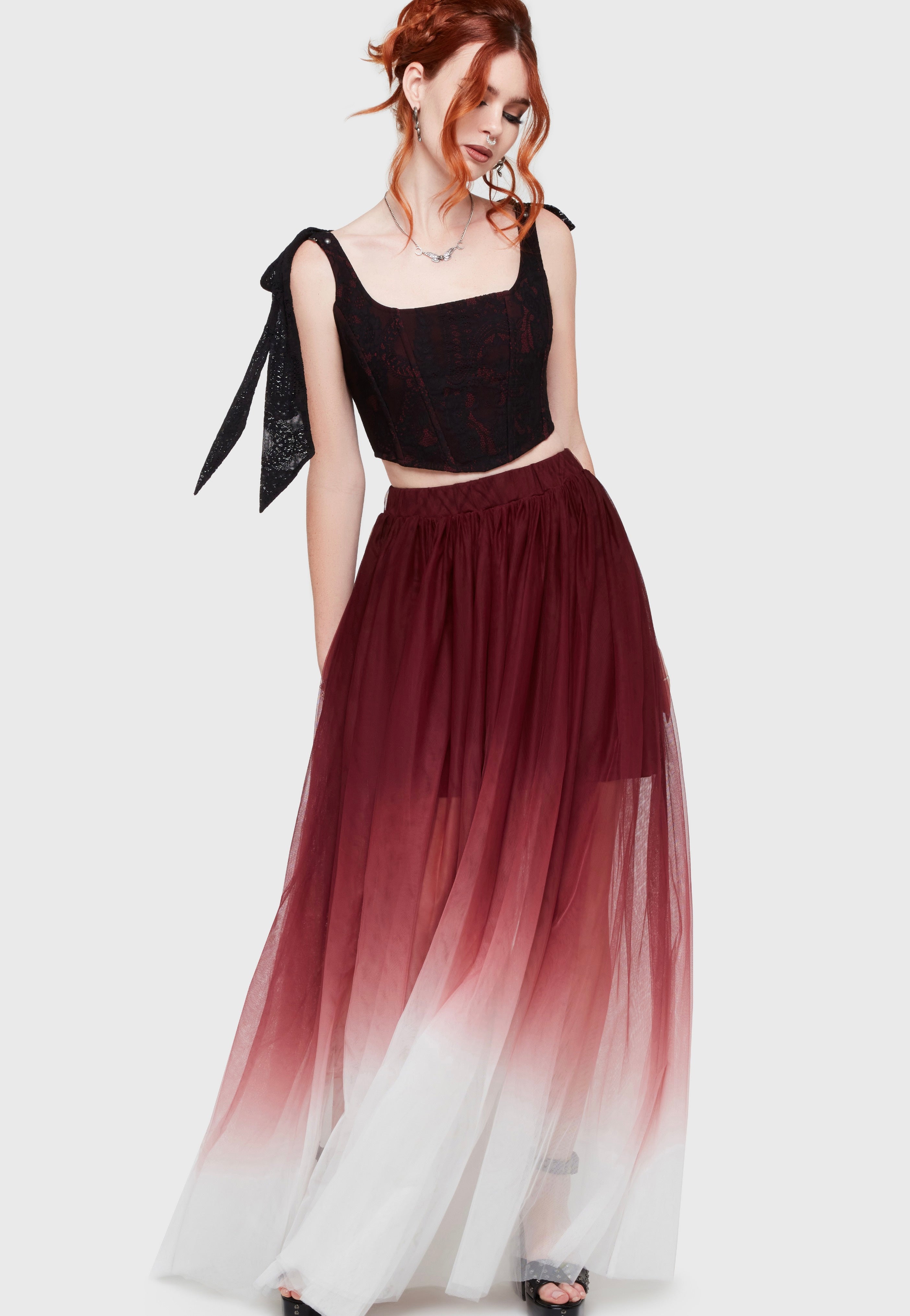 Killstar - Witchwood Red - Corset | Women-Image