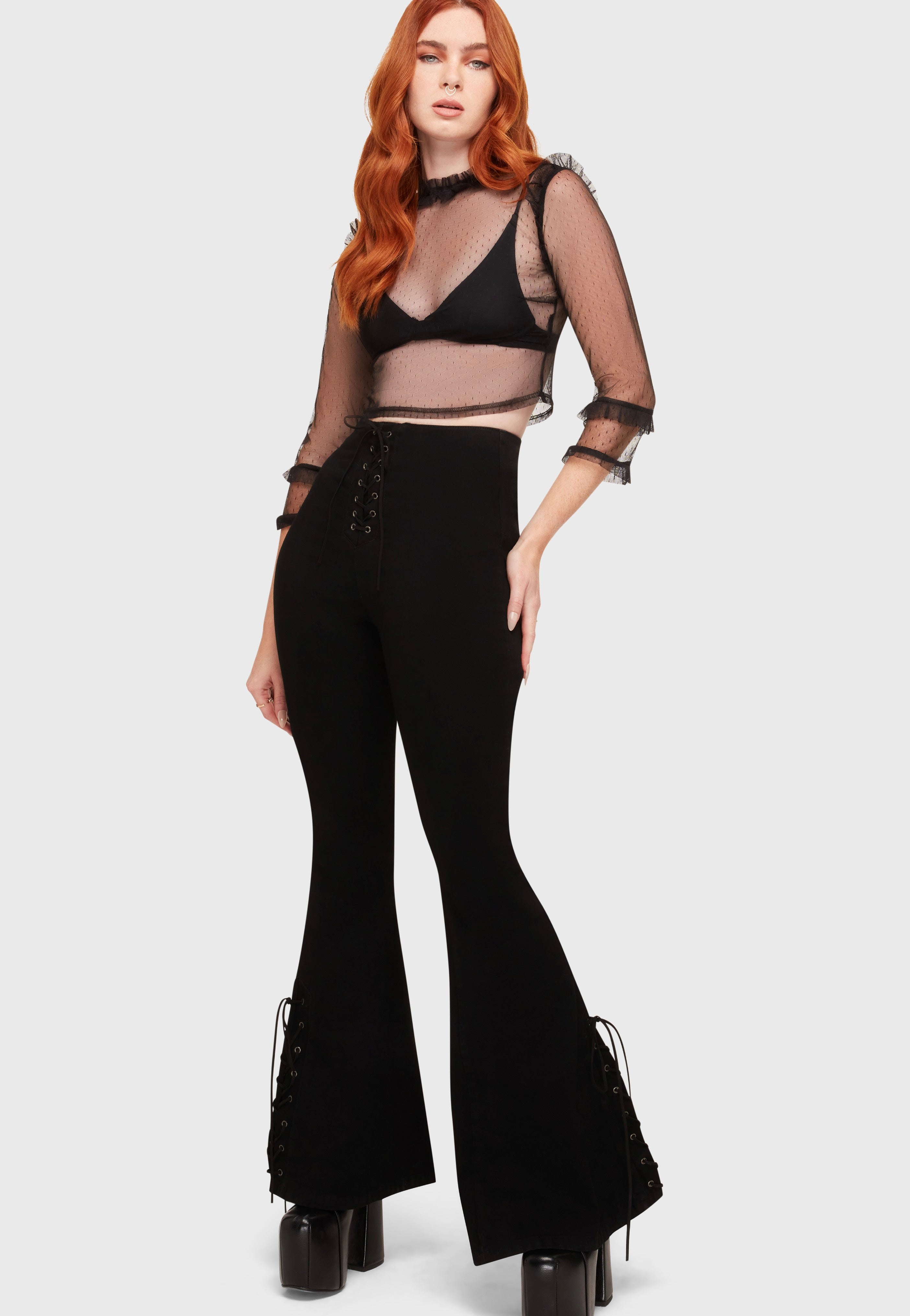 Killstar - Wraithwood Gold - Top | Women-Image