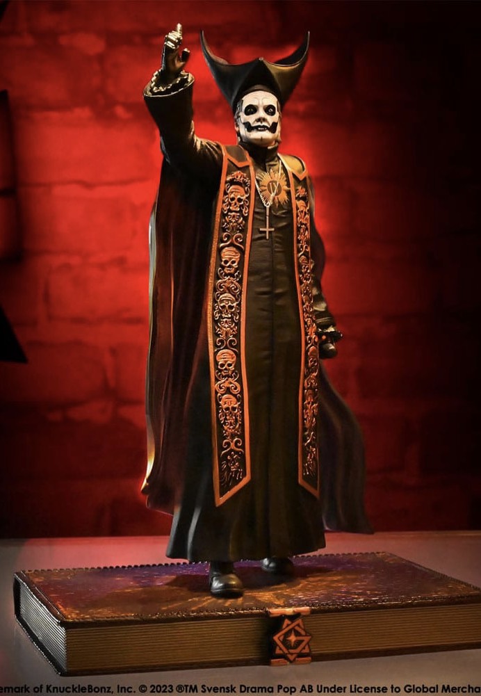 Ghost - Papa Emeritus IV (Black Robes) 1/9 Rock Iconz - Statue