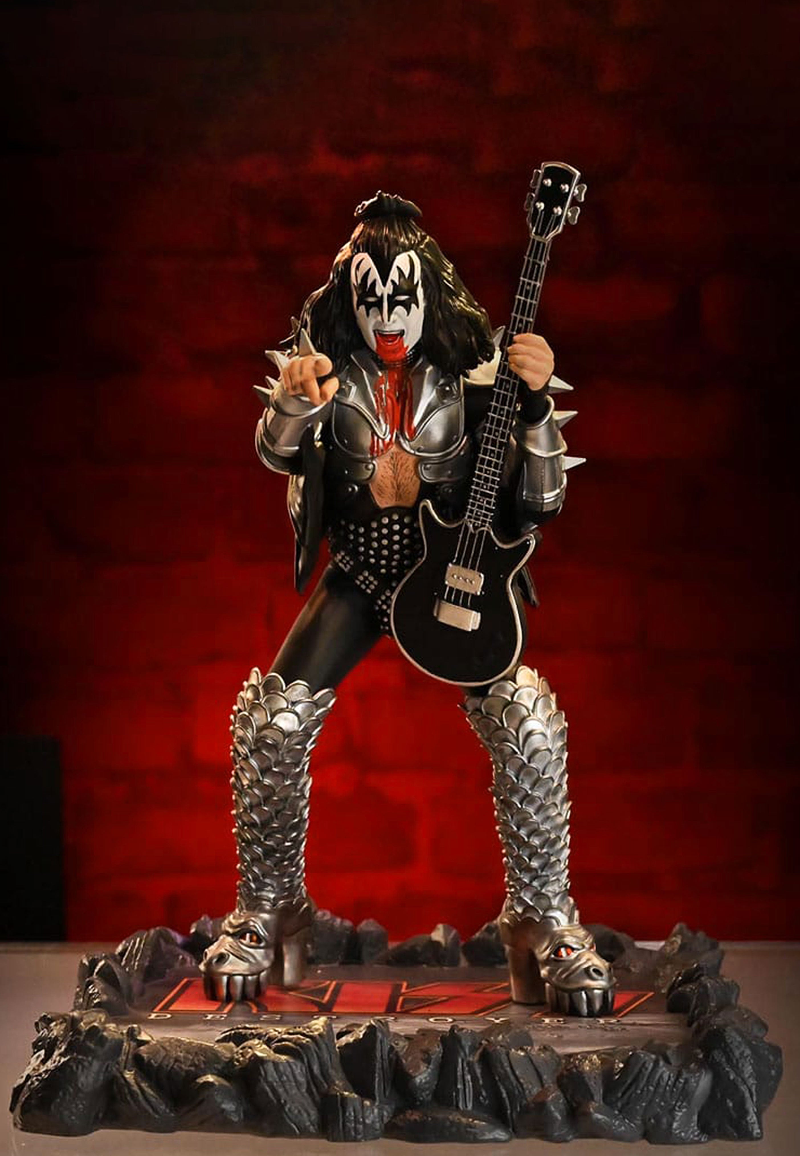 kissフィギュア BOBBLE-HEAD THE DEMON Funko Pop! Rocks - Kiss #121 - The Demon Vinyl Figure (28505