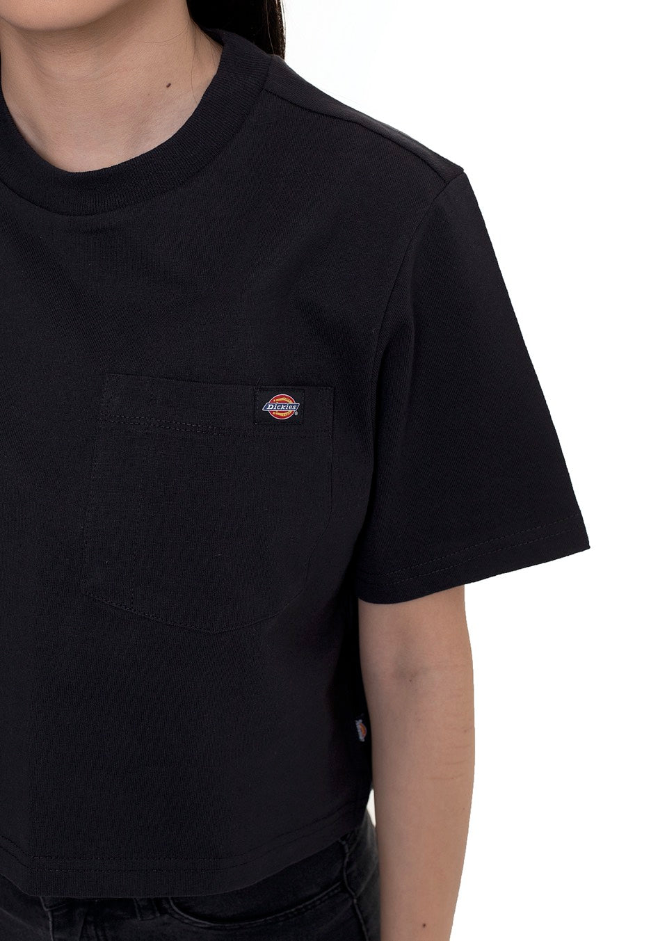 Dickies - Porterdale Crop Black - T-Shirt
