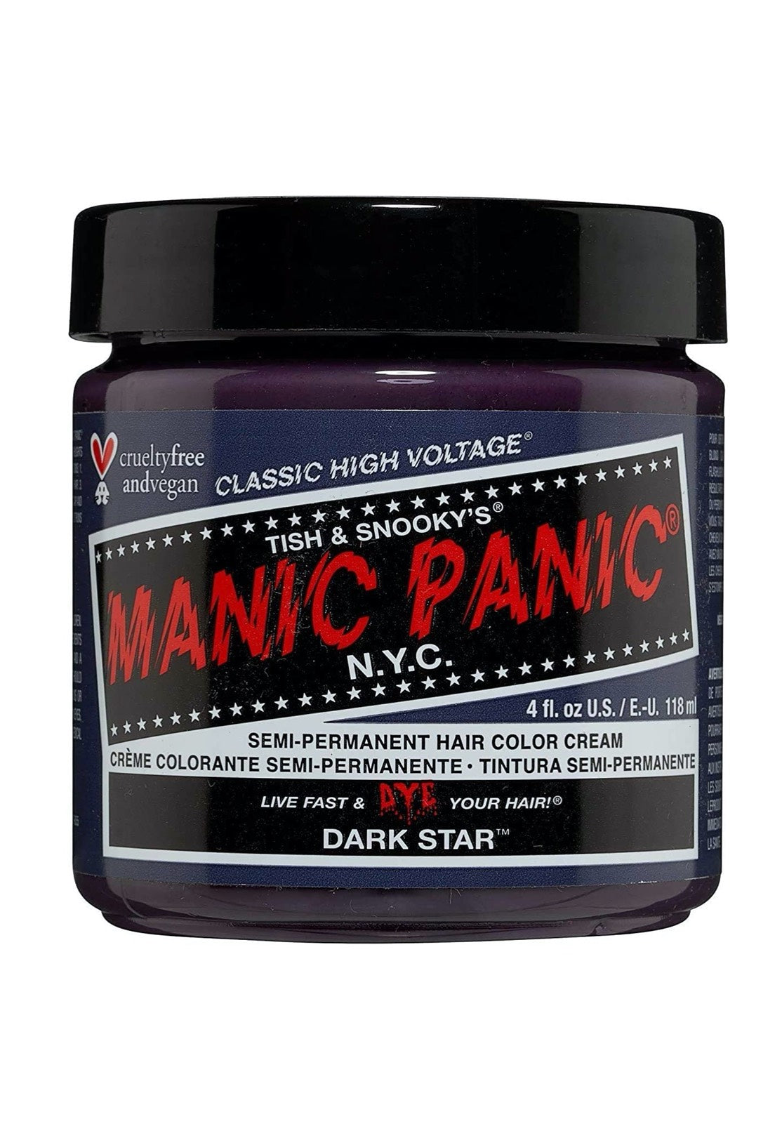 Manic Panic - High Voltage Dark Star - Hair Dye
