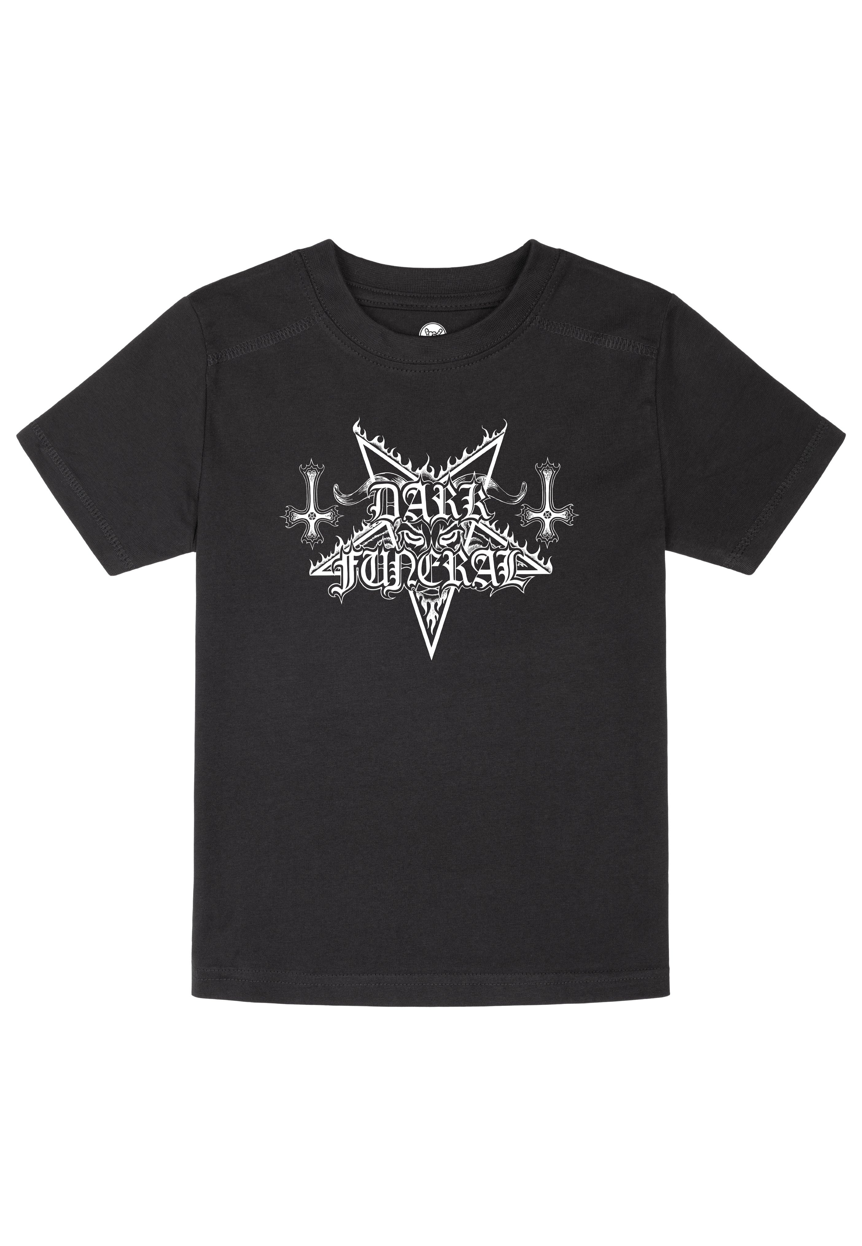 Dark Funeral - Logo Kids Black/White - T-Shirt