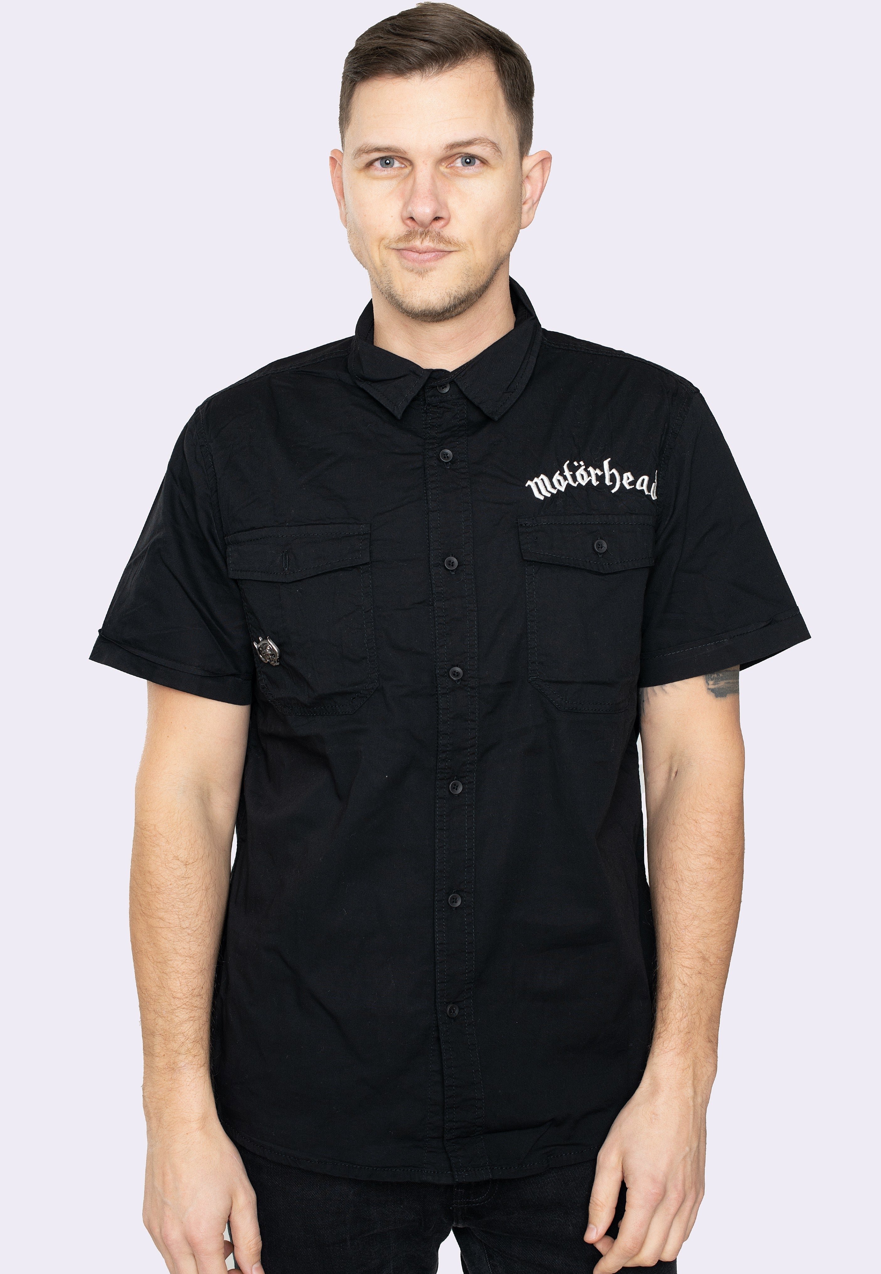 Brandit x Motörhead - Short Sleeve Black - Shirt
