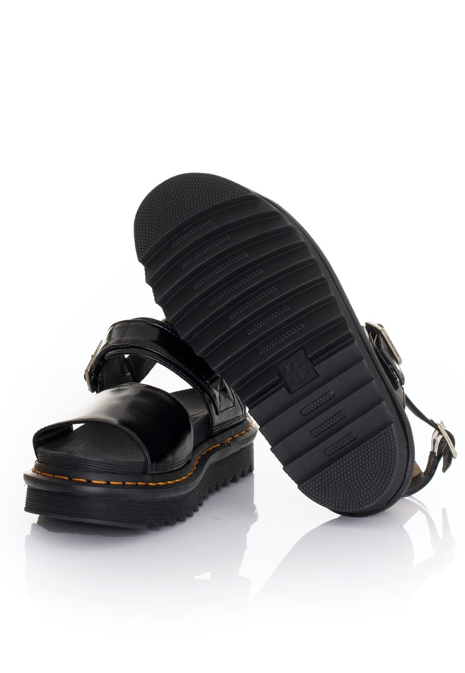 Dr. Martens - Vegan Voss Black Oxford - Girl Sandals