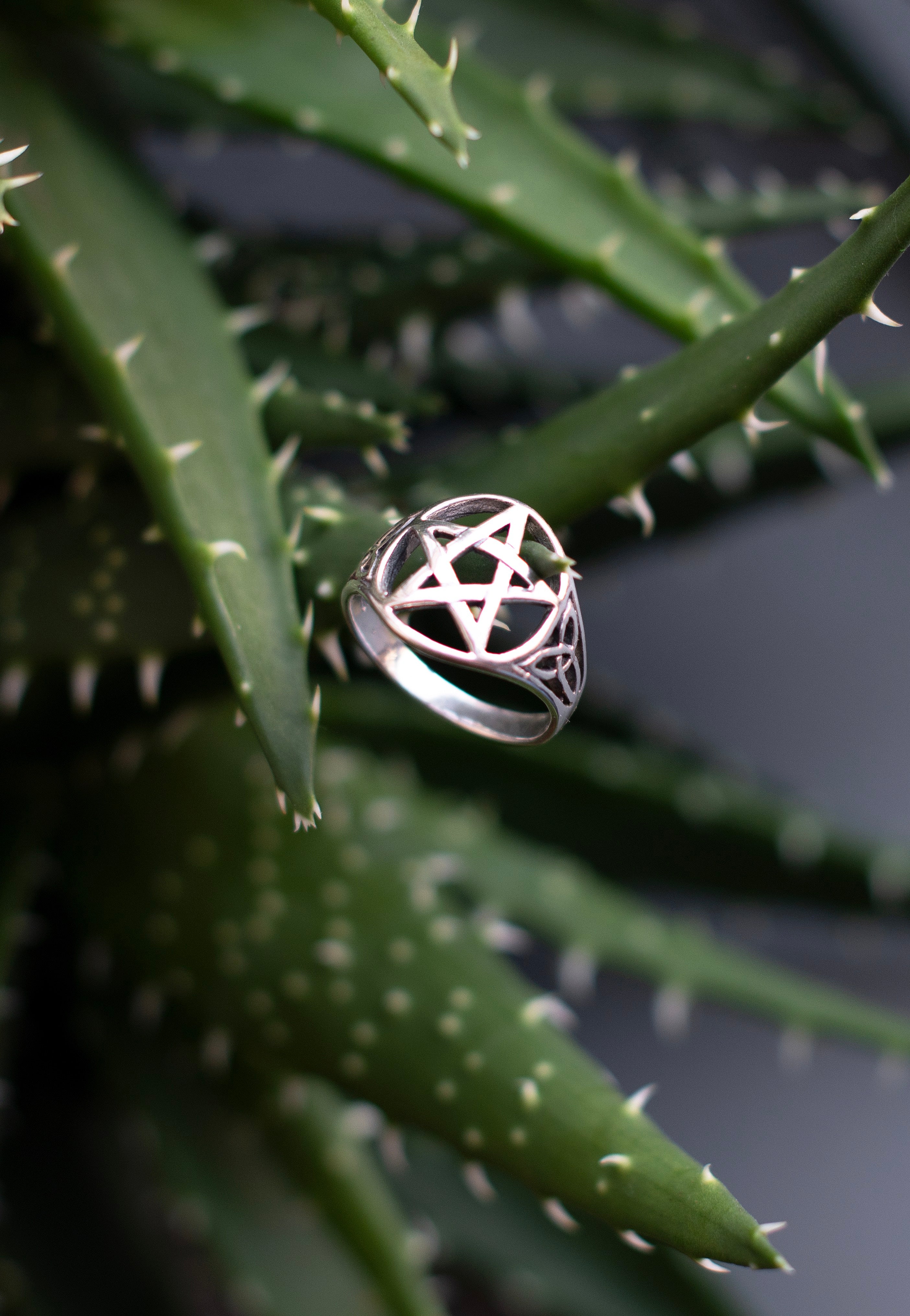 etNox - Celtic Pentagram Silver - Ring