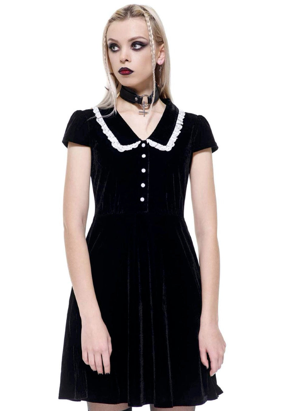 Killstar - Every Mourning Collar Black - Dress