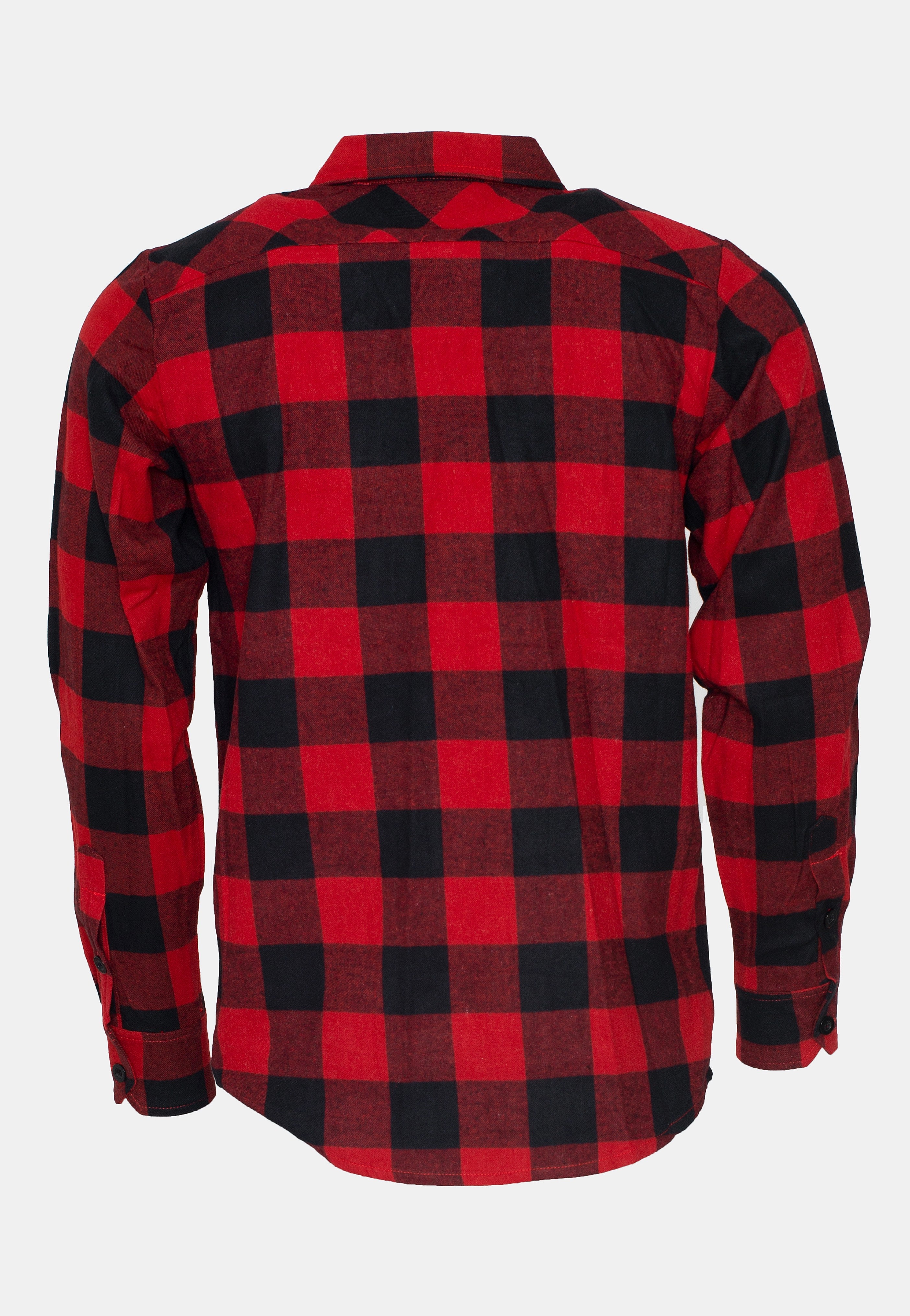 Ironnail - Hooft Black/Red Flanell - Shirt