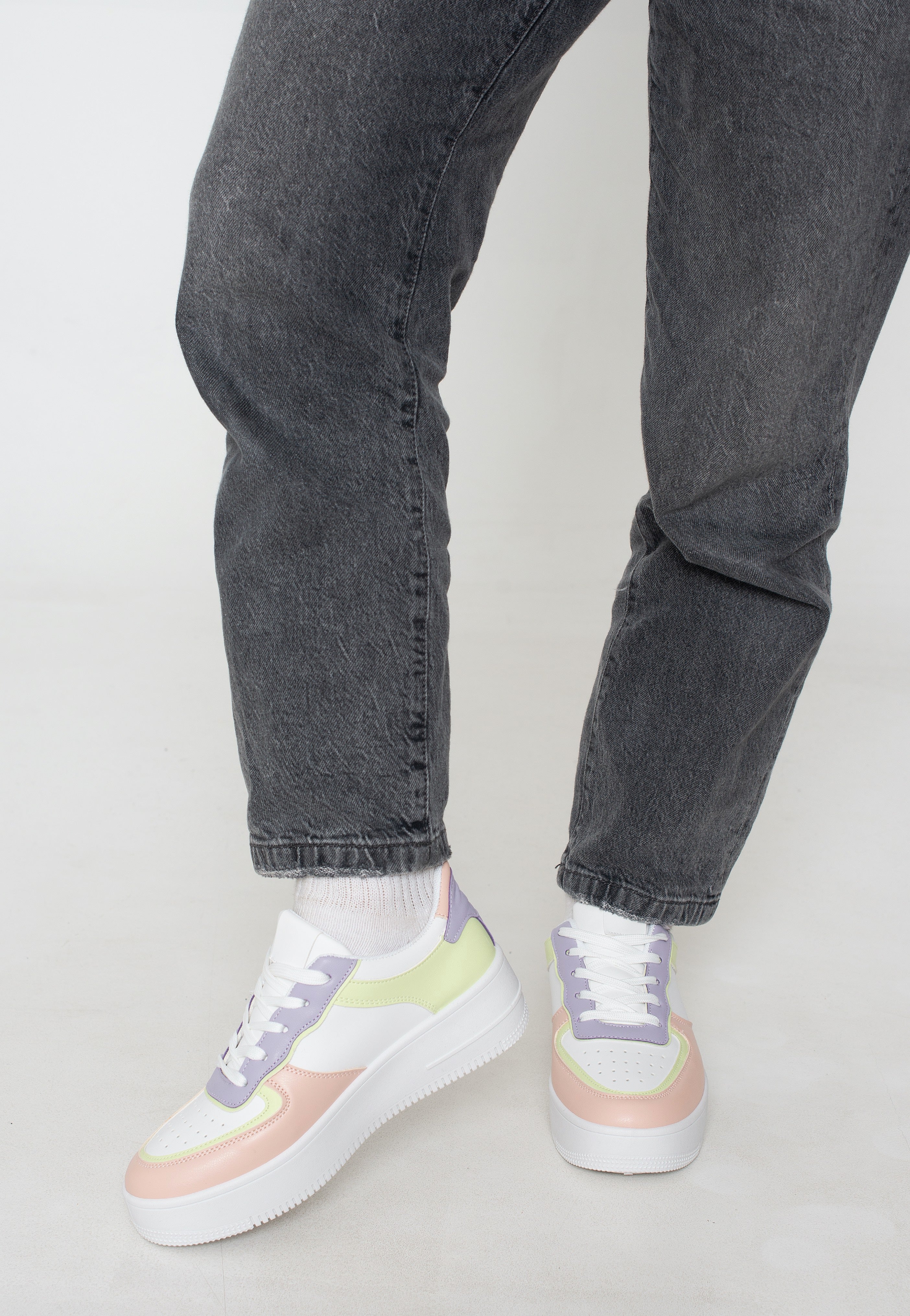 Koi Footwear - Pastel Burst Platform Multi - Girl Shoes