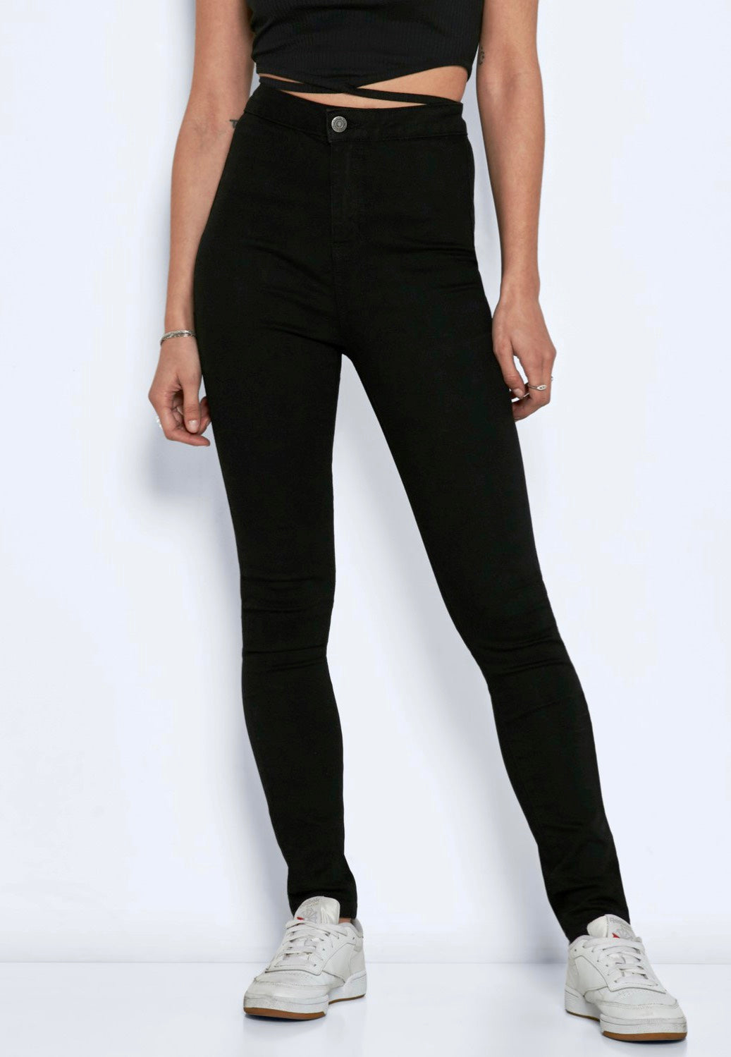 Noisy May - Callie Skinny Black Denim - Jeans