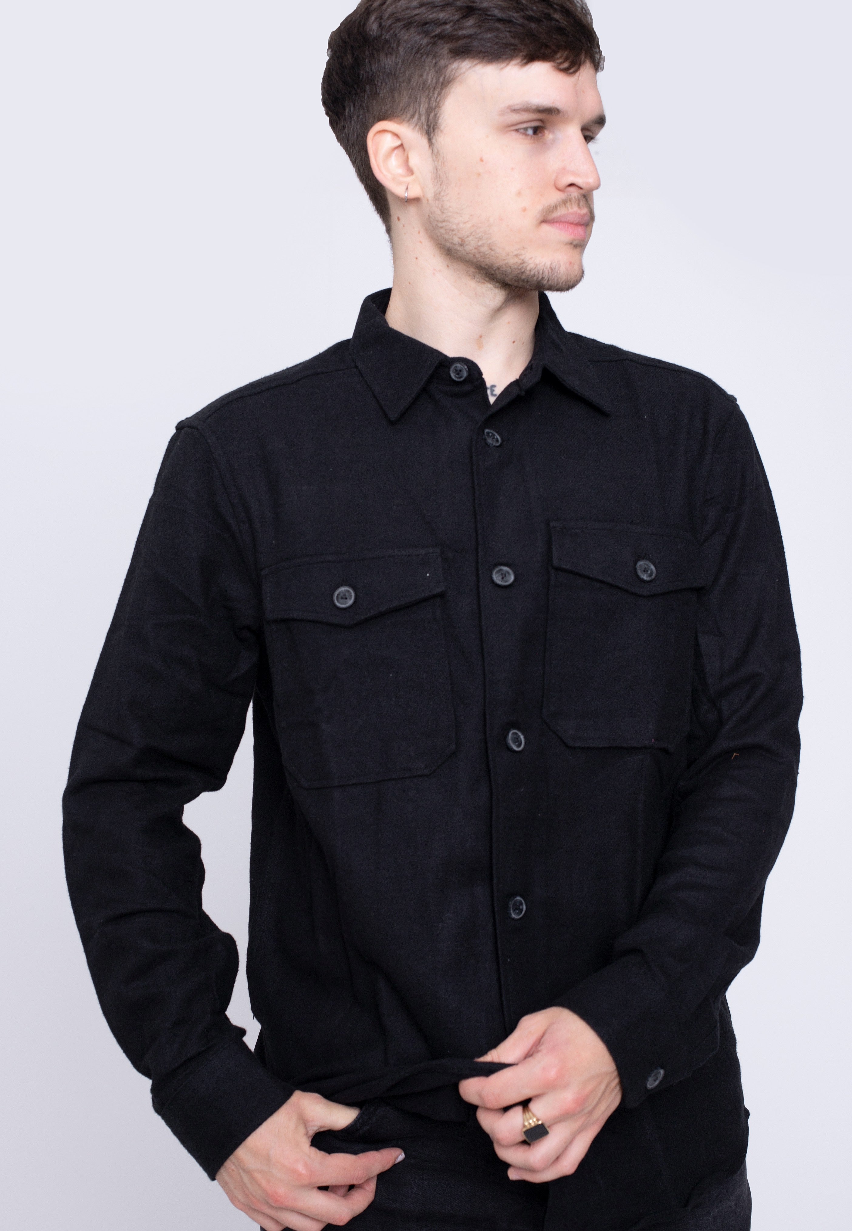 Only & Sons - Milo Life Solid Black - Shirt