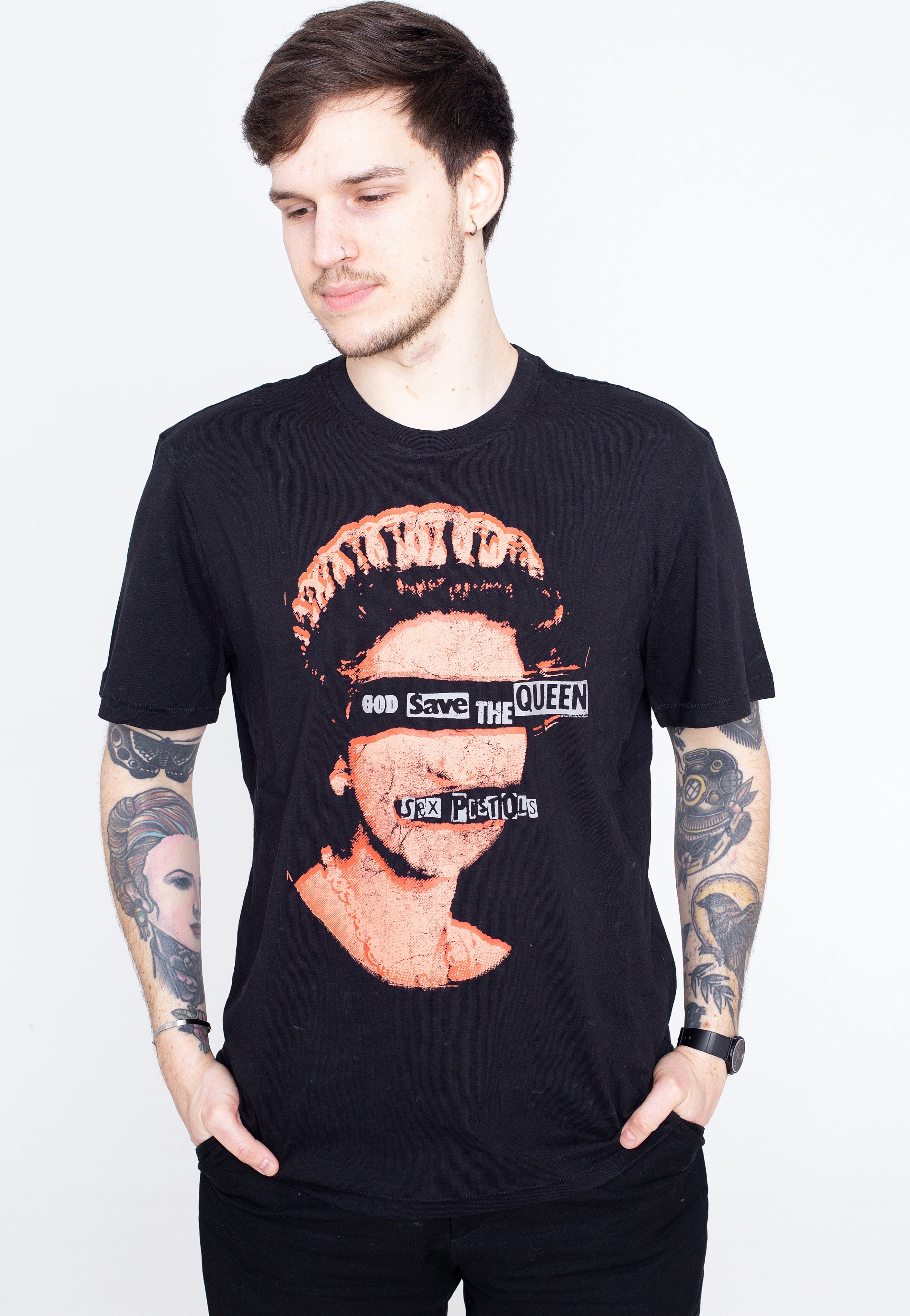 Only & Sons x Sex Pistols - Life Reg Black - T-Shirt