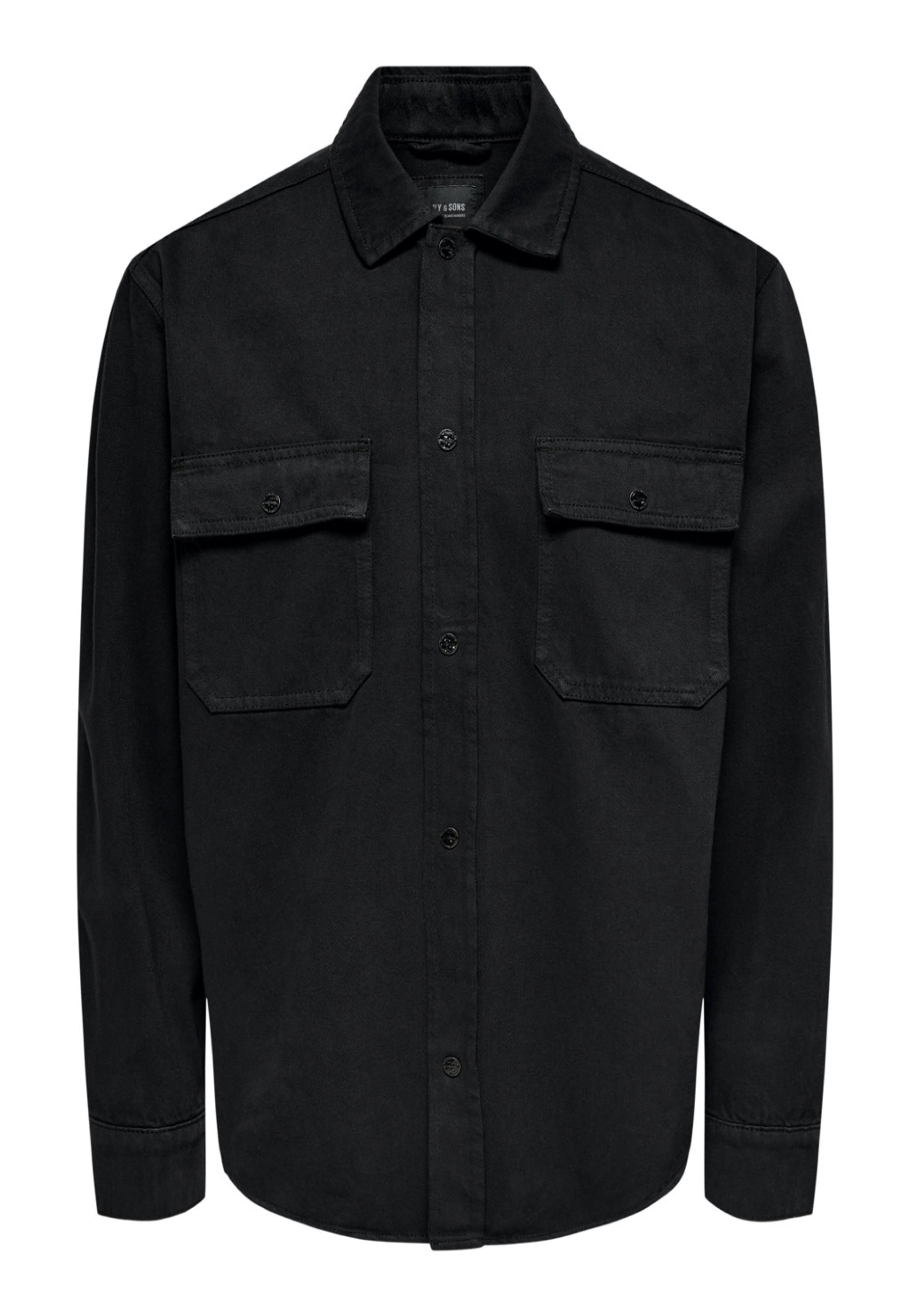 Only & Sons - Team Heavy Twill Black - Shirt