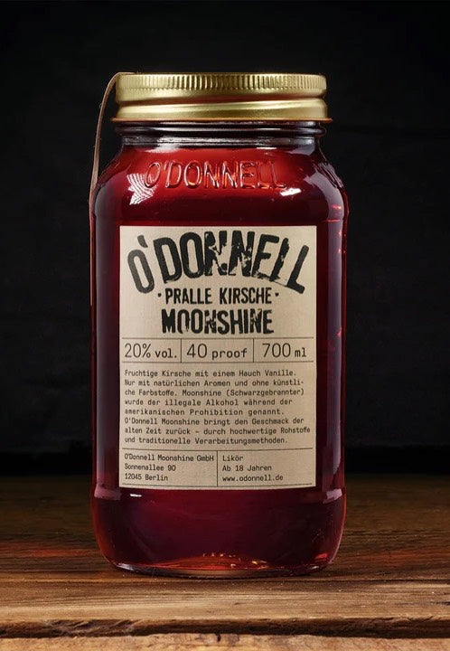 O'Donnell Moonshine - Kombiset Pralle Kirsche - Liqueur