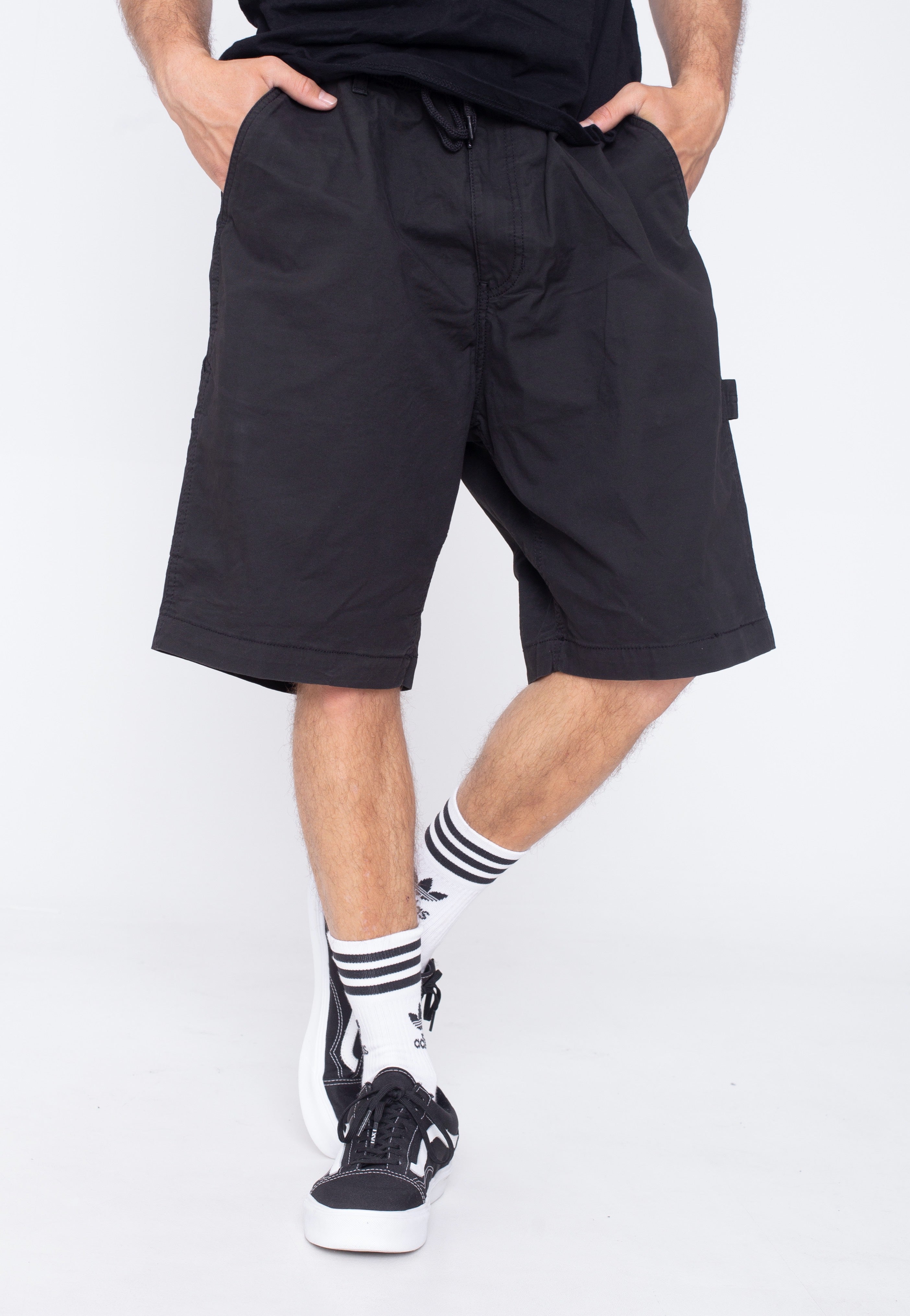 REELL - Reflex Hustler Black Canvas - Shorts