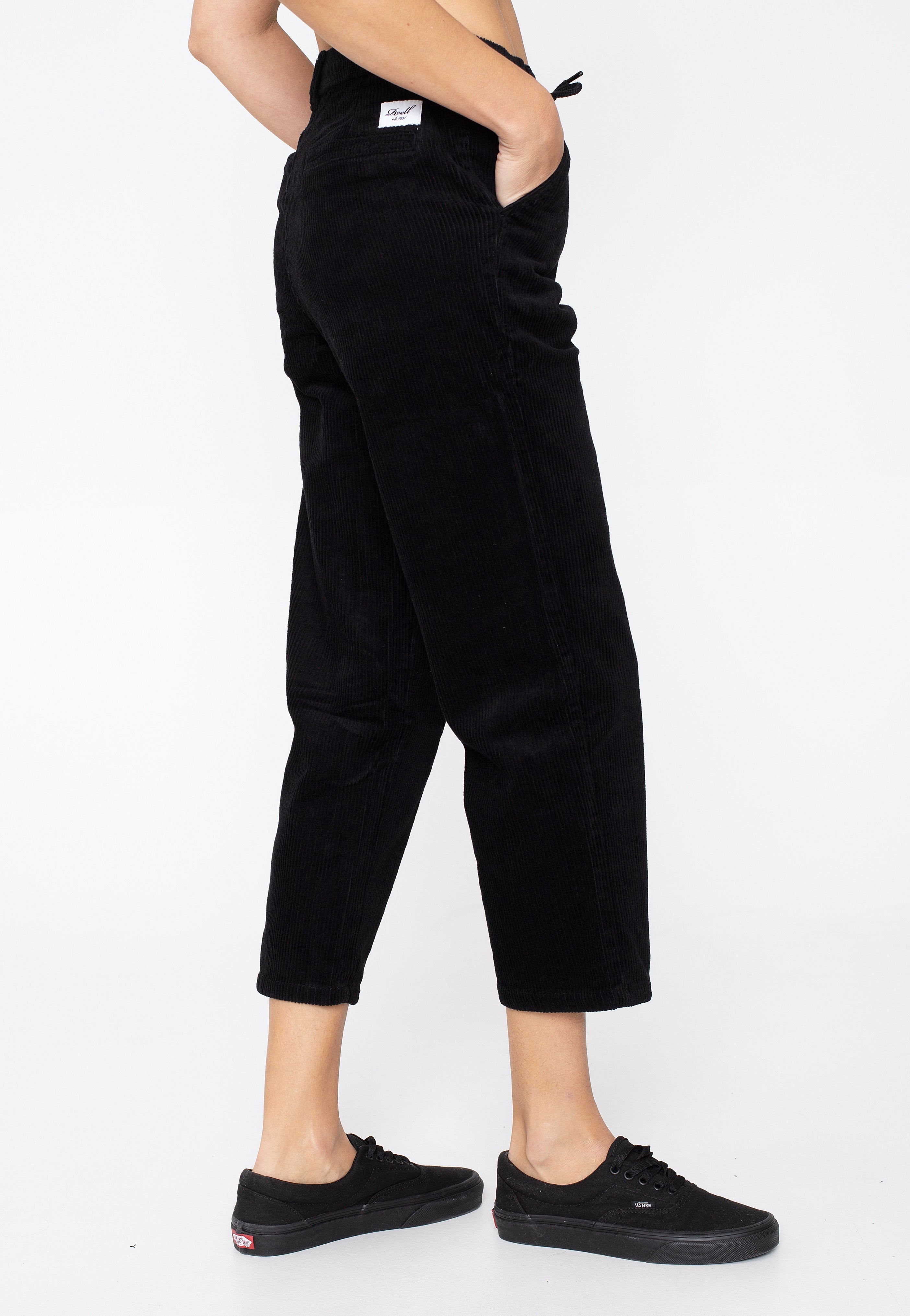 REELL - Reflex Women Loose Chino Black Cord - Pants