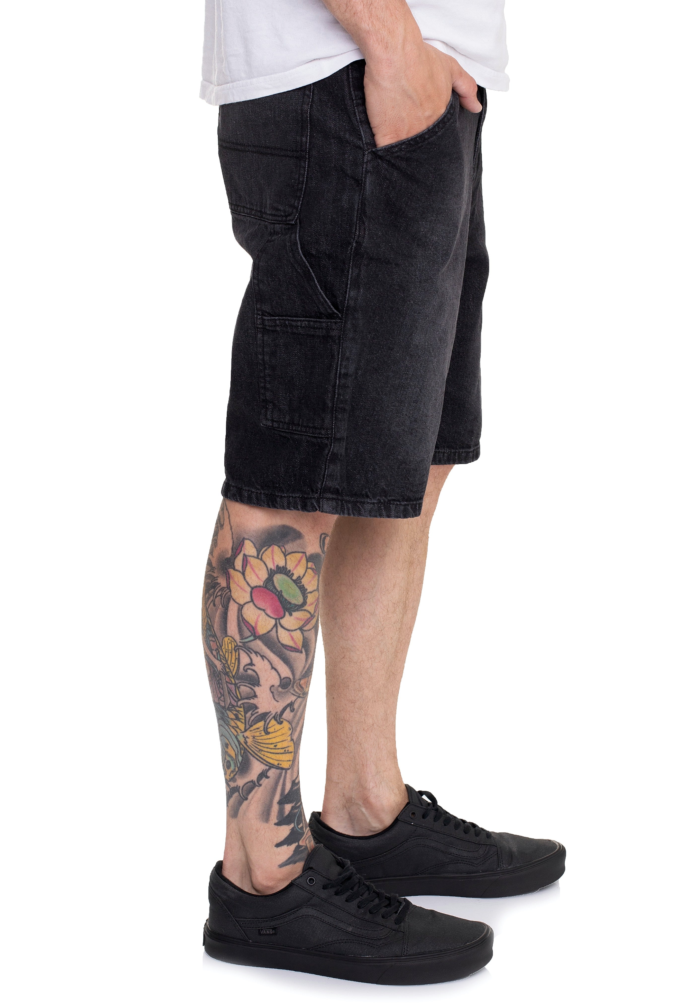 Urban Classics - Carpenter Real Black Washed - Shorts