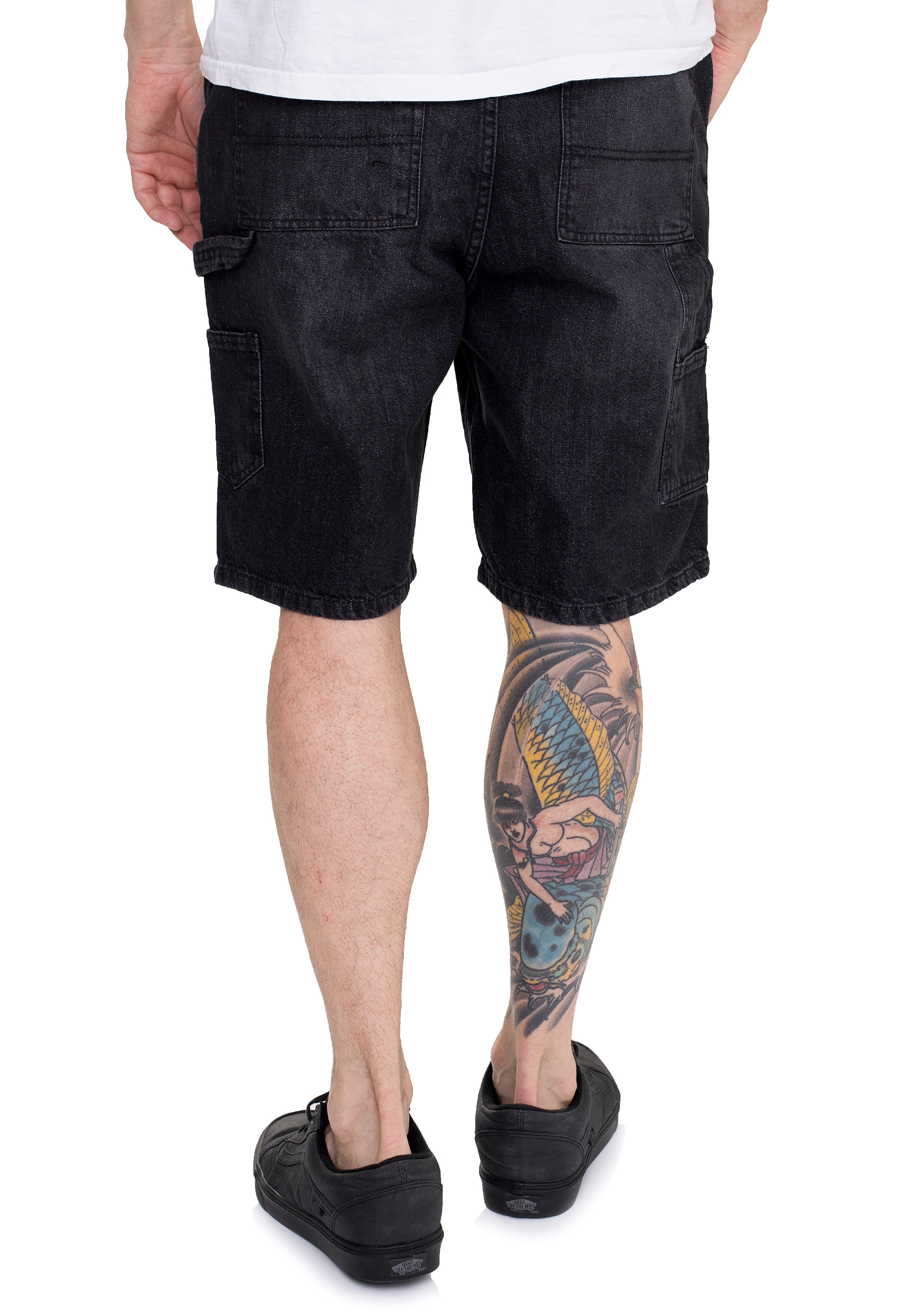Urban Classics - Carpenter Real Black Washed - Shorts