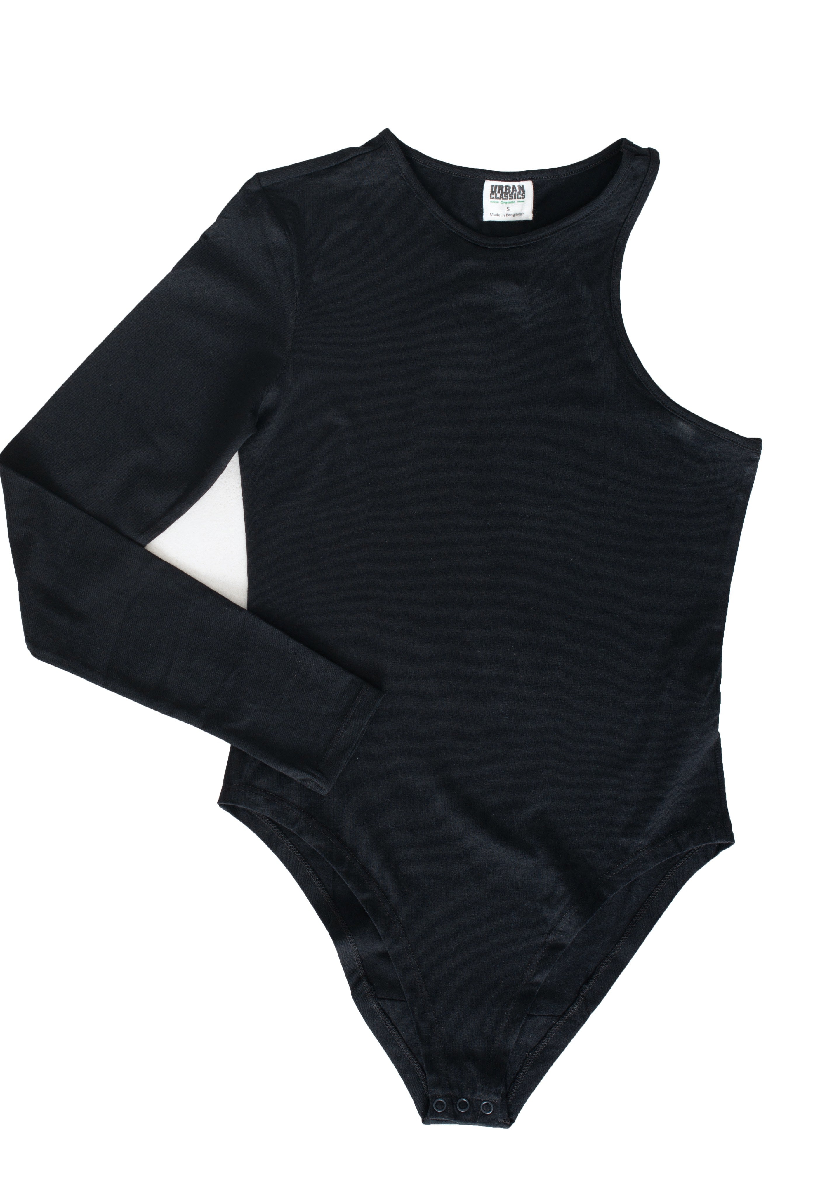 Urban Classics - Ladies Organic Stretch Asymmetric Black - Body